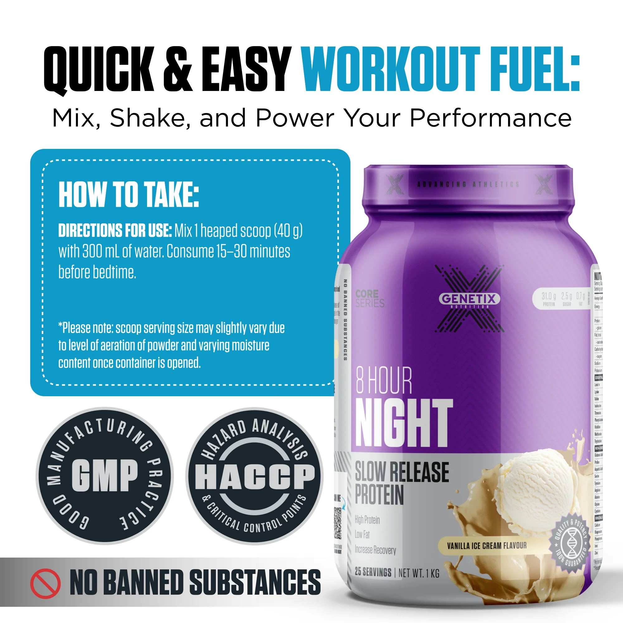 8 Hour Night By Genetix Nutrition - Image 6