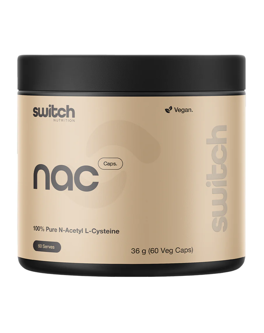 100% Pure N-Acetyl L-Cysteine (Capsules) by Switch Nutrition
