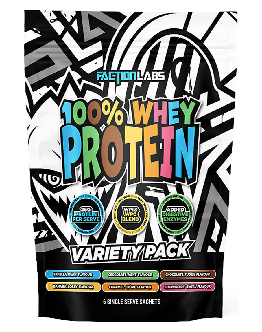 100% Whey Protein by Faction Labs