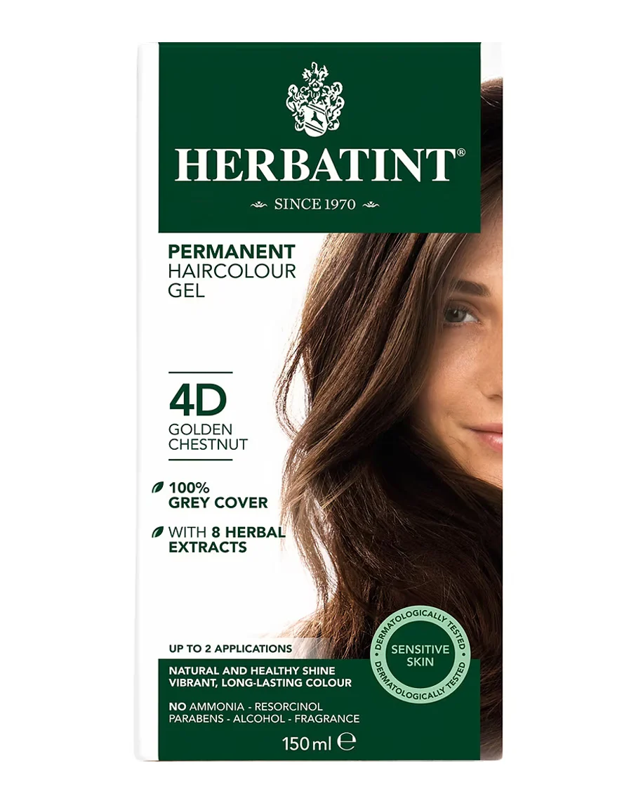 4D Golden Chestnut Hair Dye by Herbatint