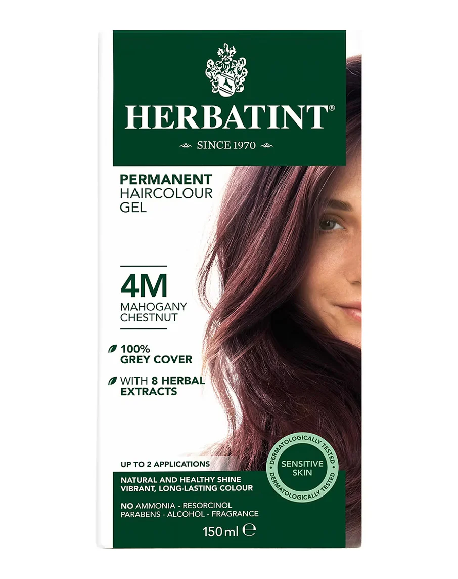 4M Mahogany Chestnut Hair Dye by Herbatint
