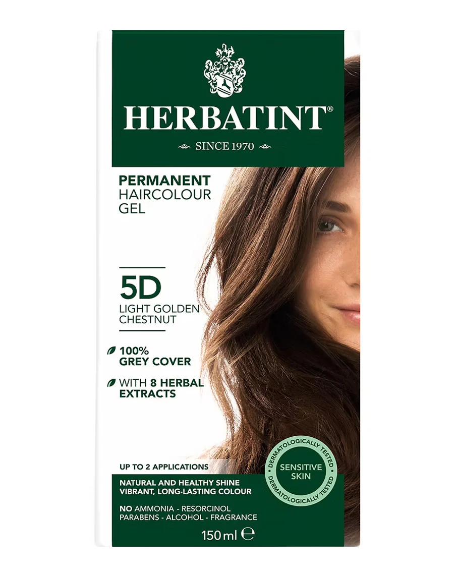 5D Light Golden Chestnut Hair Dye by Herbatint