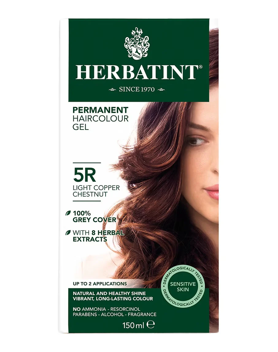 5R Light Copper Chestnut Hair Dye by Herbatint