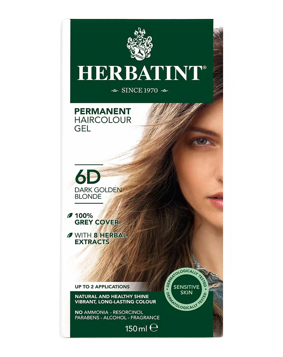 6D Dark Golden Blonde Hair Dye by Herbatint