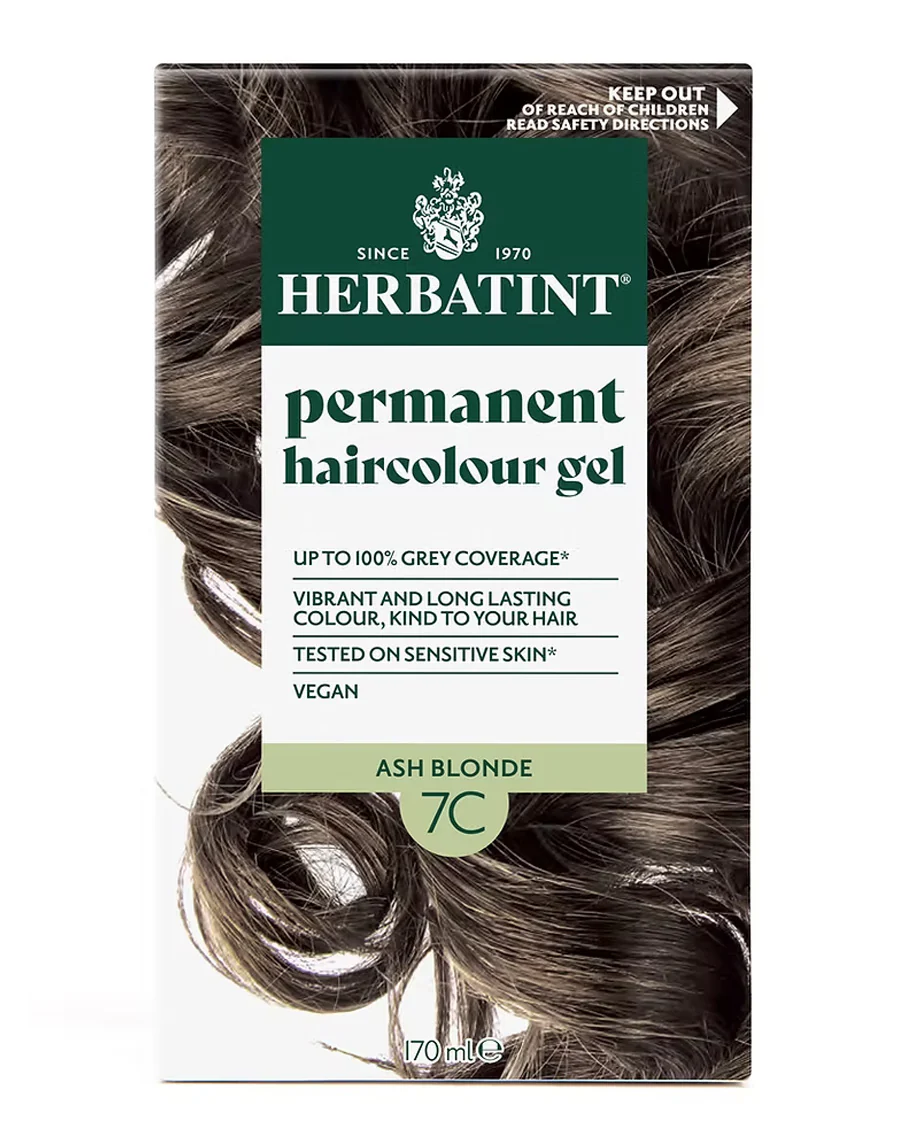 7C Ash Blonde Hair Dye by Herbatint