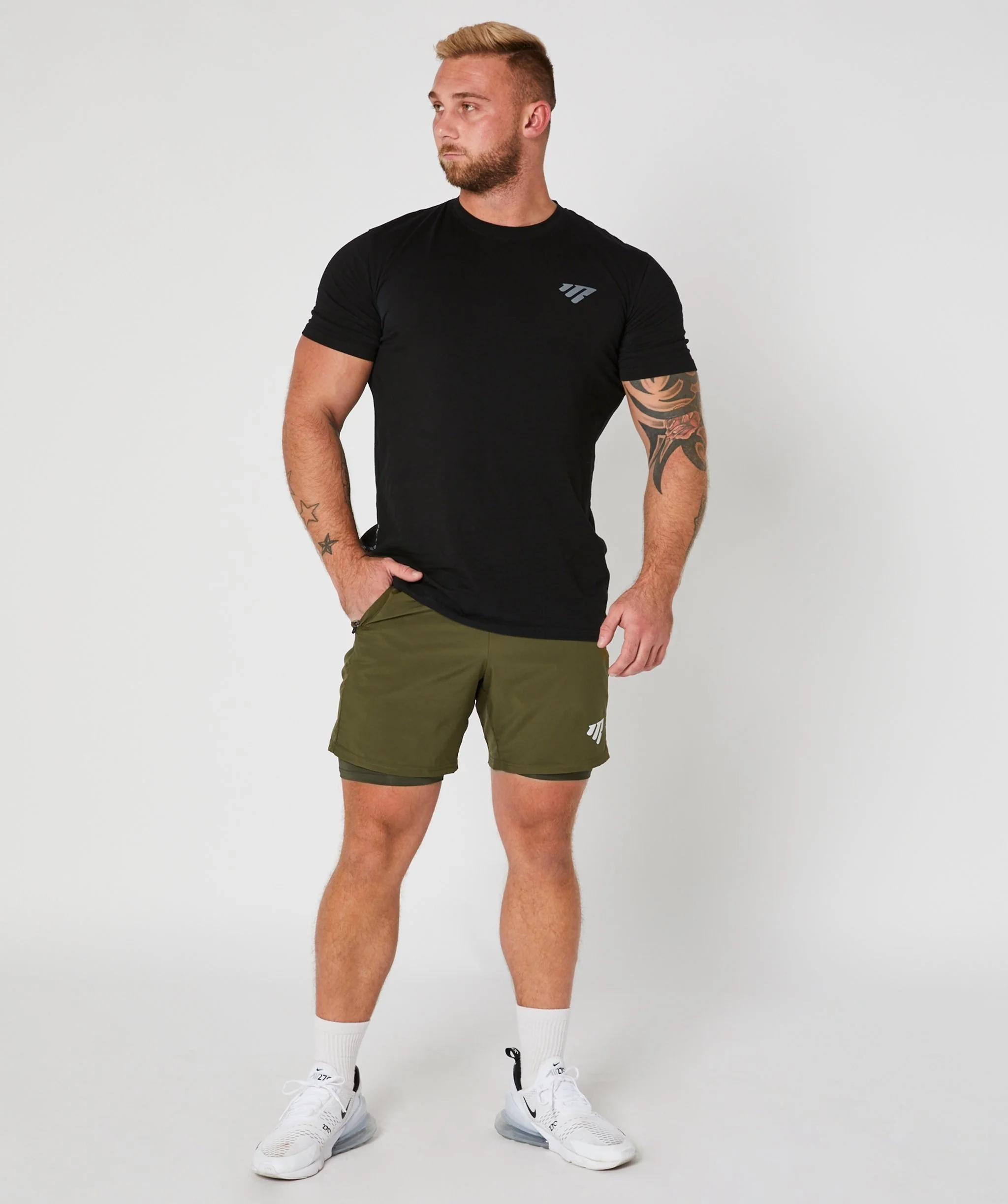Active Shorts (Khaki) by OneMoreRep - Image 3