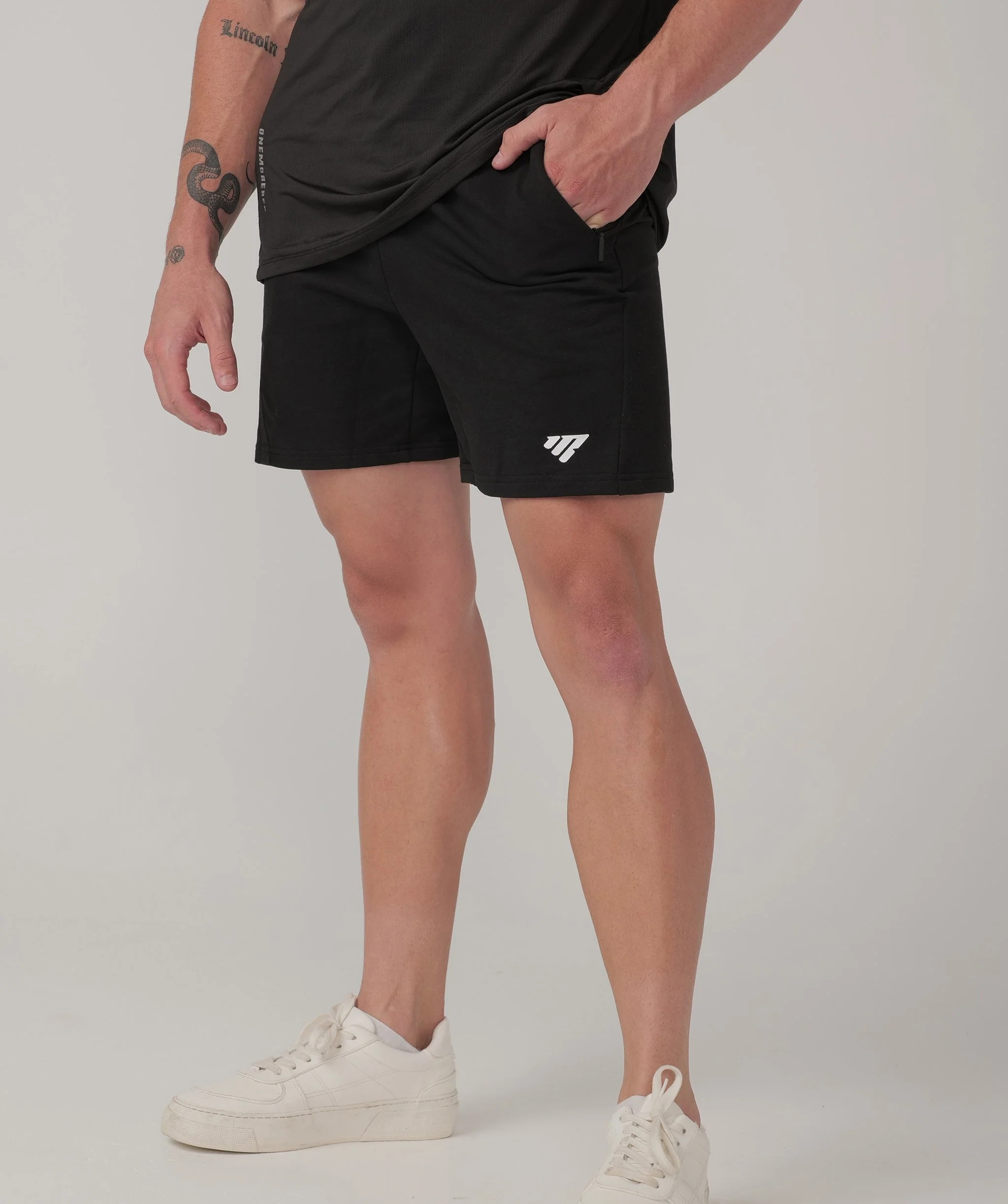All Day Every Day Shorts (Black) by OneMoreRep - Image 2
