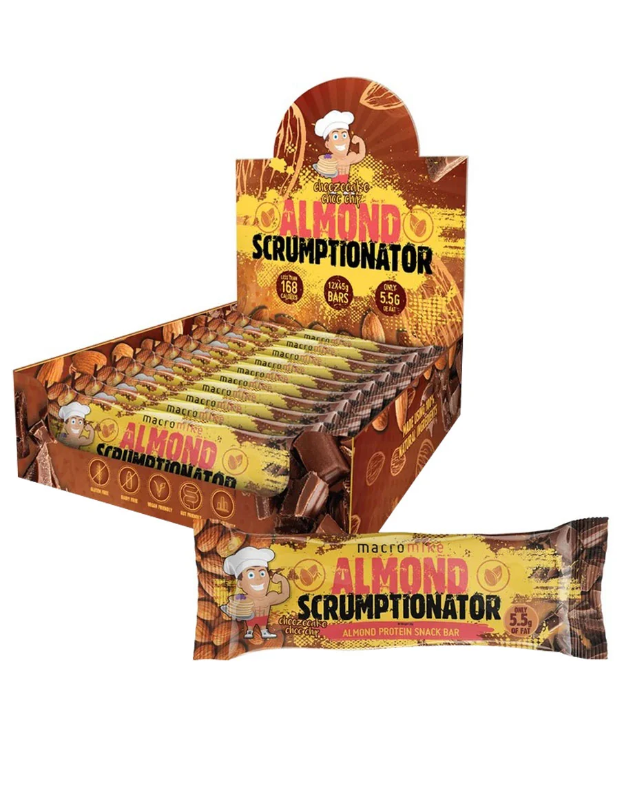 Almond Scrumptionator Protein Bar by Macro Mike - Image 3