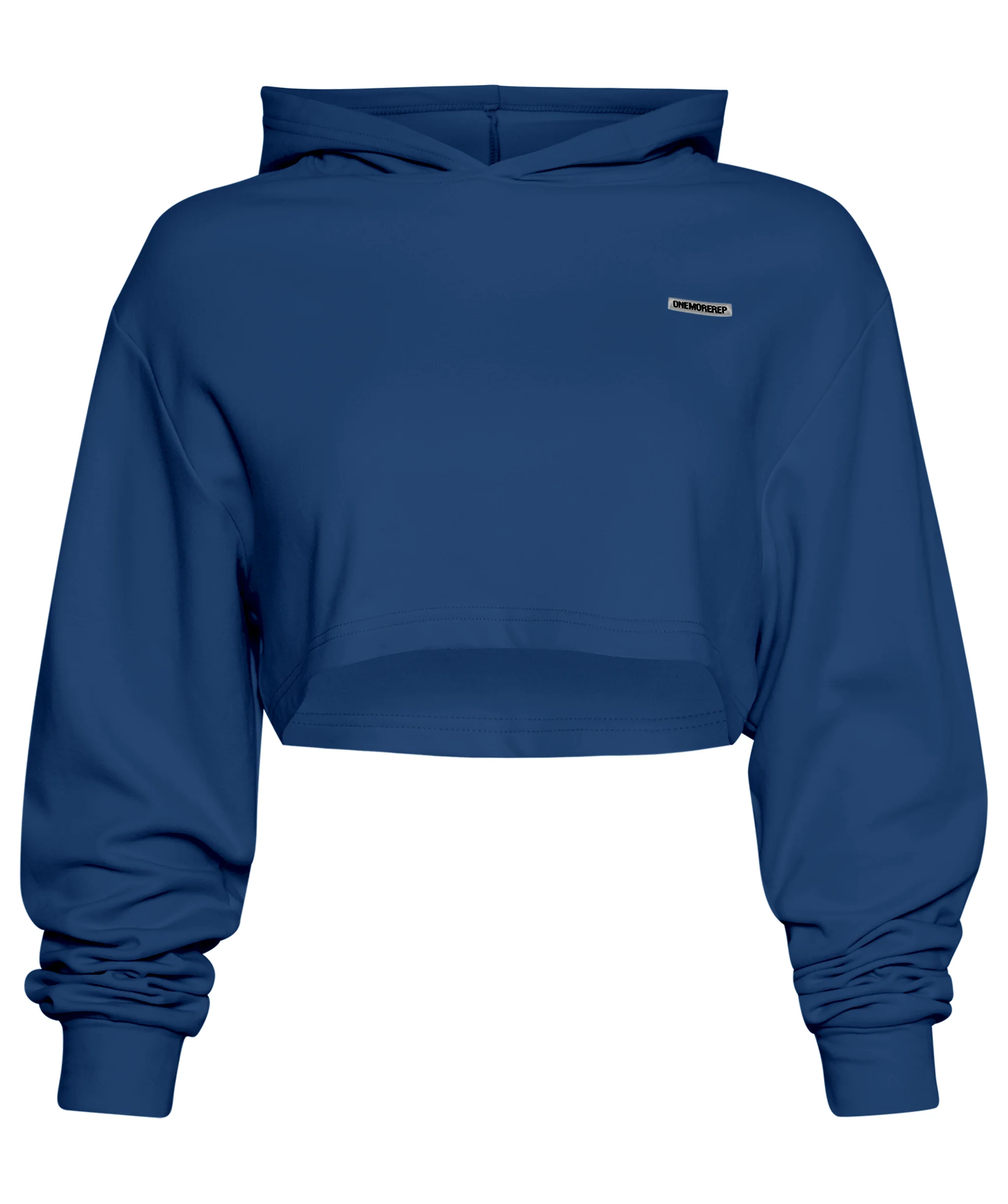 Ambition Crop Hoodie Burleigh Blue by OneMoreRep - Image 10