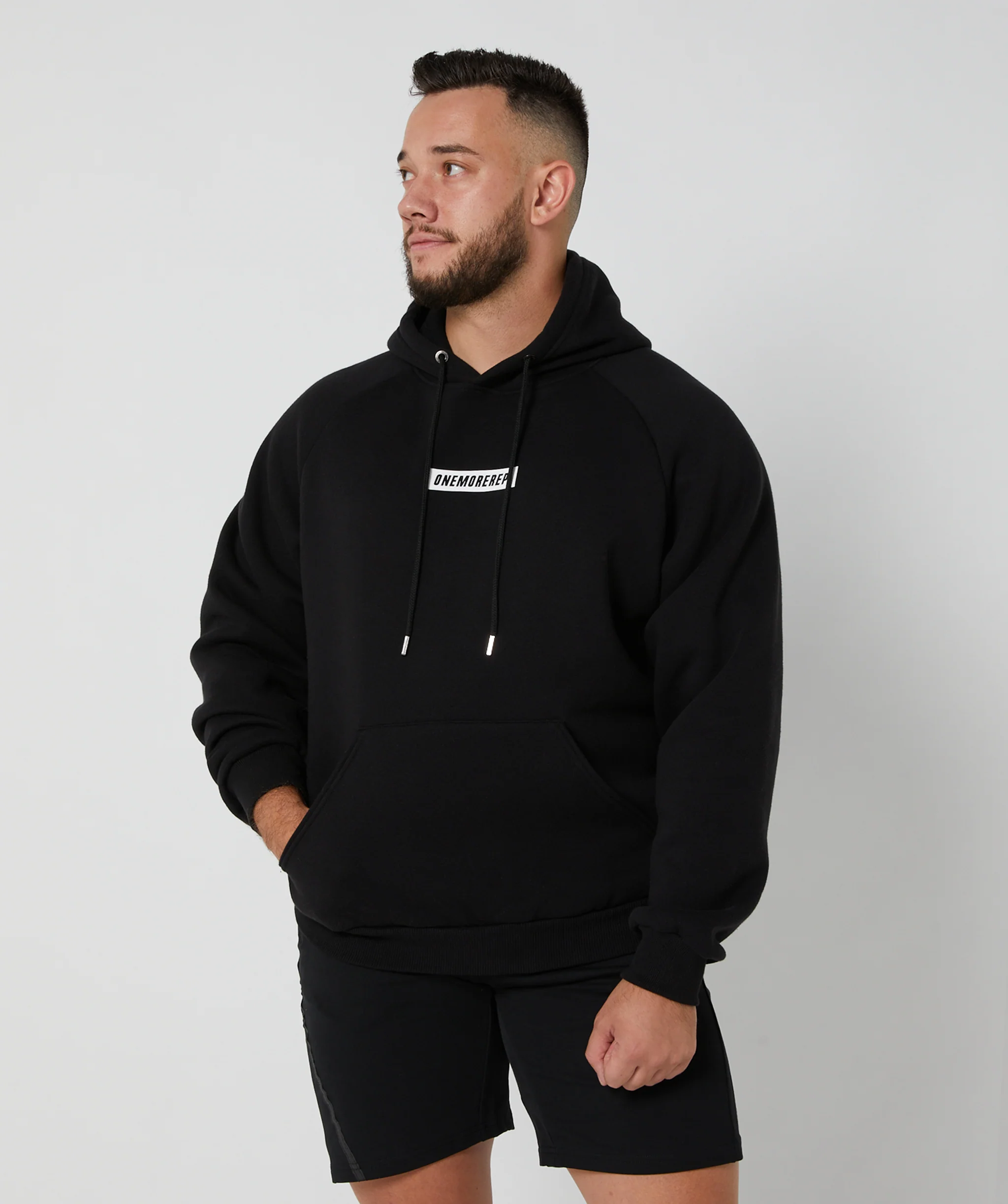 Apex Pullover Hoodie (Black) by OneMoreRep - Image 11