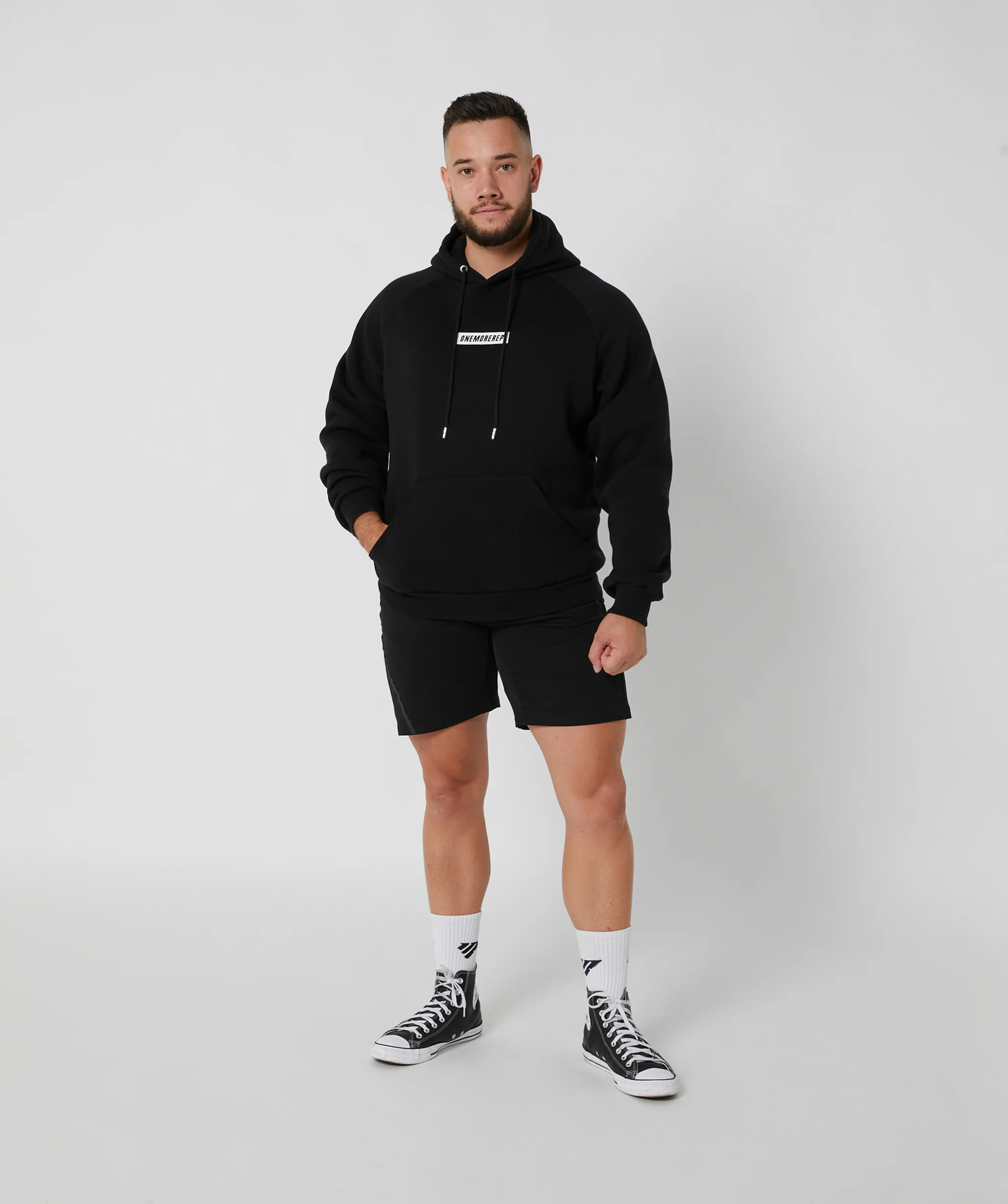 Apex Pullover Hoodie (Black) by OneMoreRep - Image 5