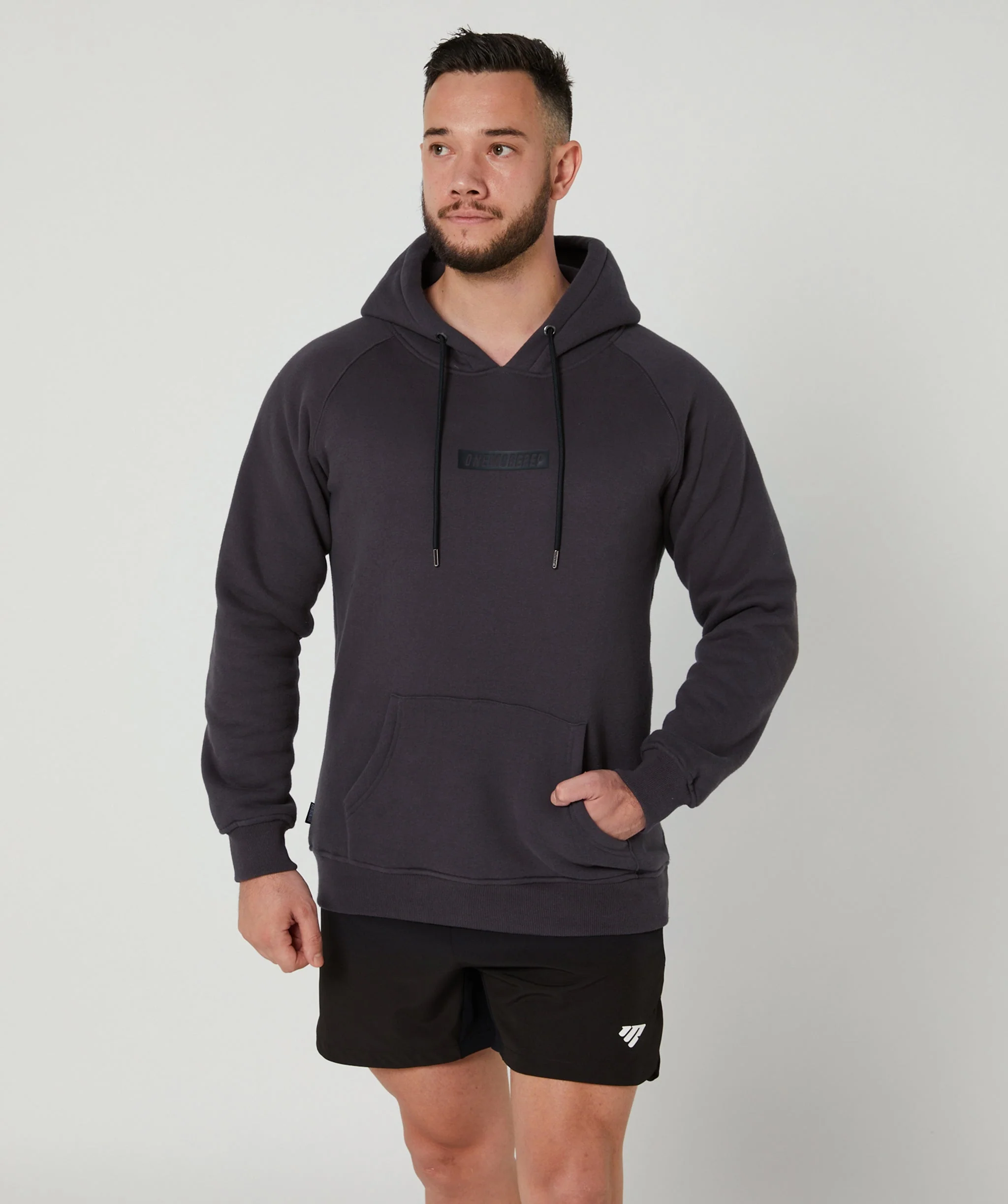 Apex Pullover Hoodie (Charcoal) by OneMoreRep
