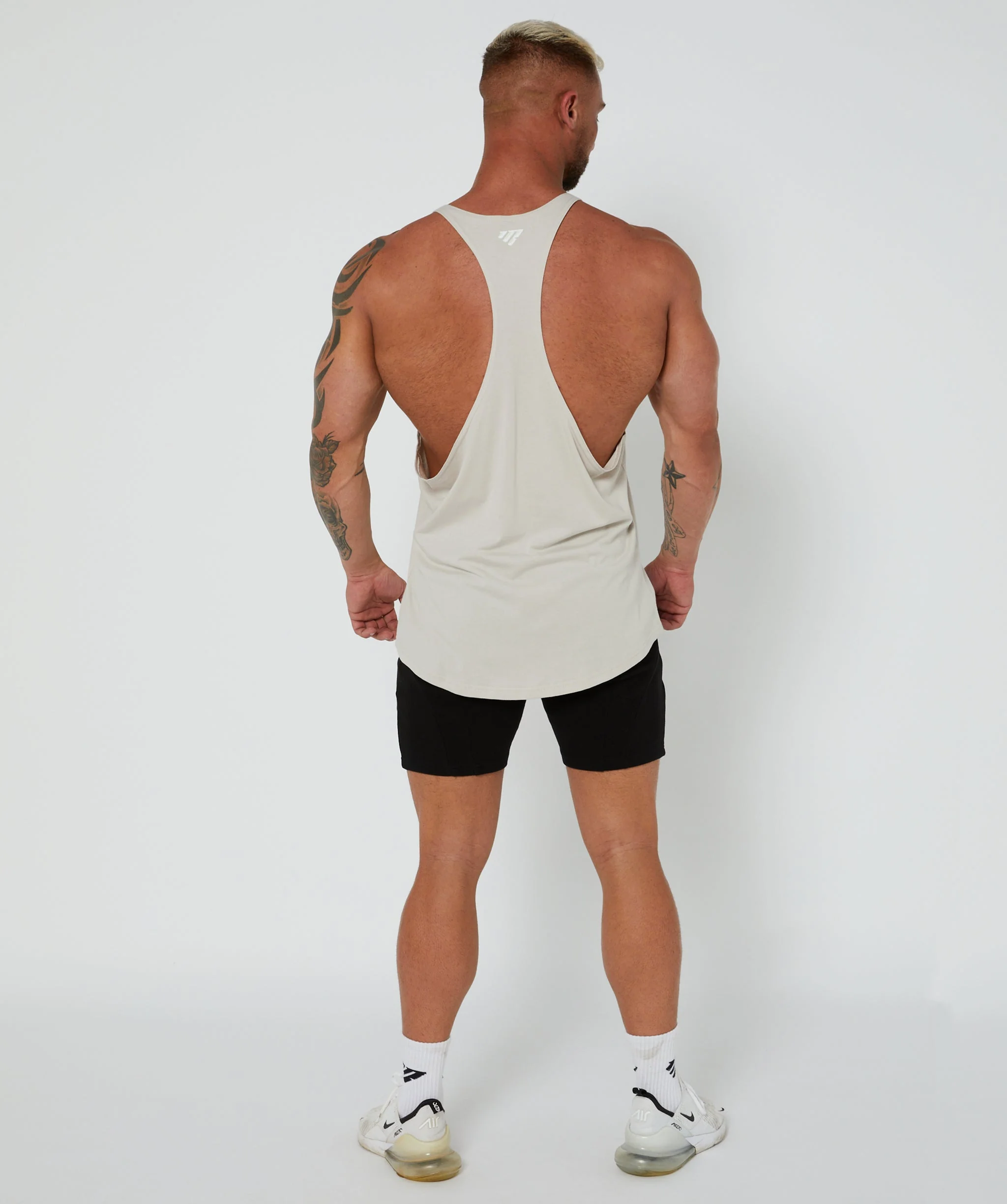 Apex Stringer Singlet (Stone) by OneMoreRep - Image 3