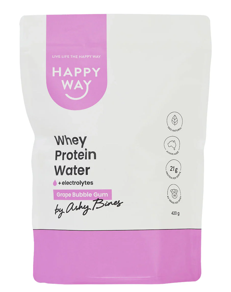 Ashy Bines Protein Water by Happy Way