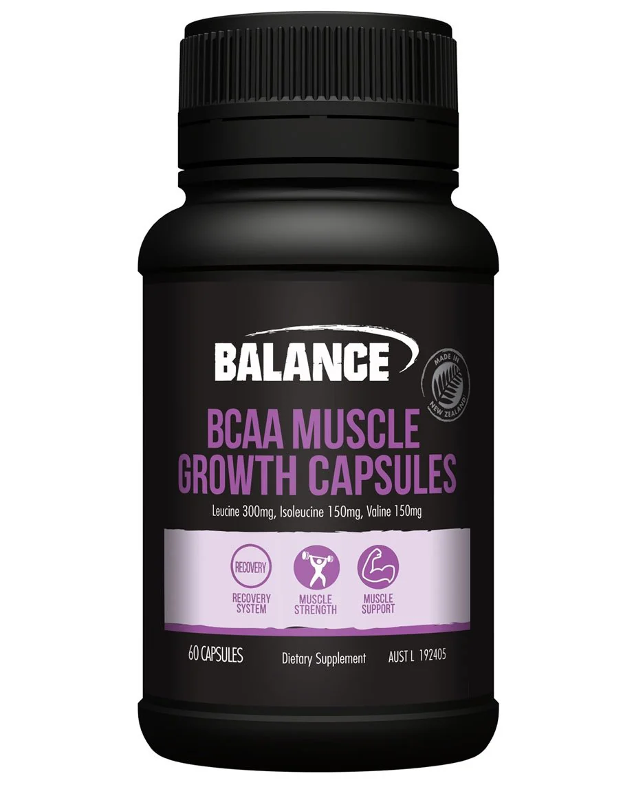 BCAA Muscle Growth Capsules by Balance - Image 2