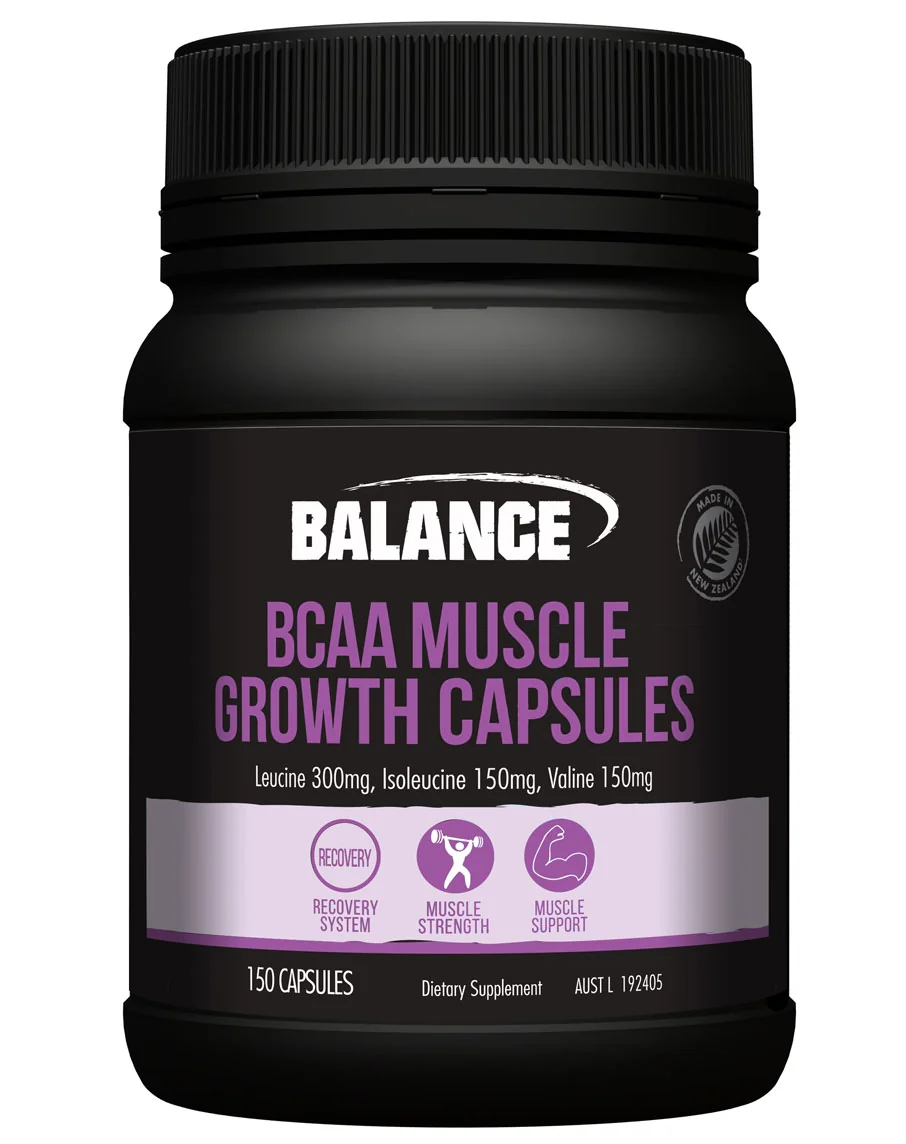 BCAA Muscle Growth Capsules by Balance - Image 5