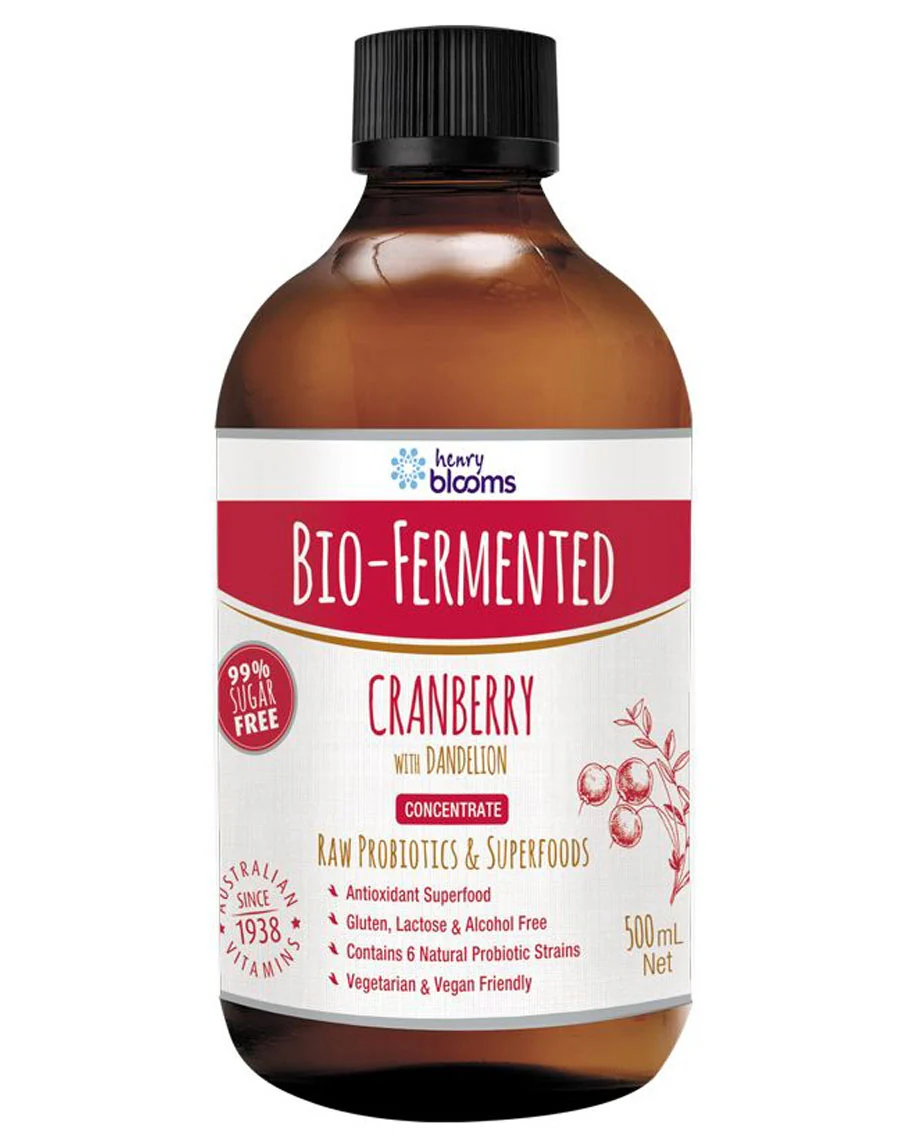 Bio-Fermented Cranberry with Dandelion by Henry Blooms - Image 2