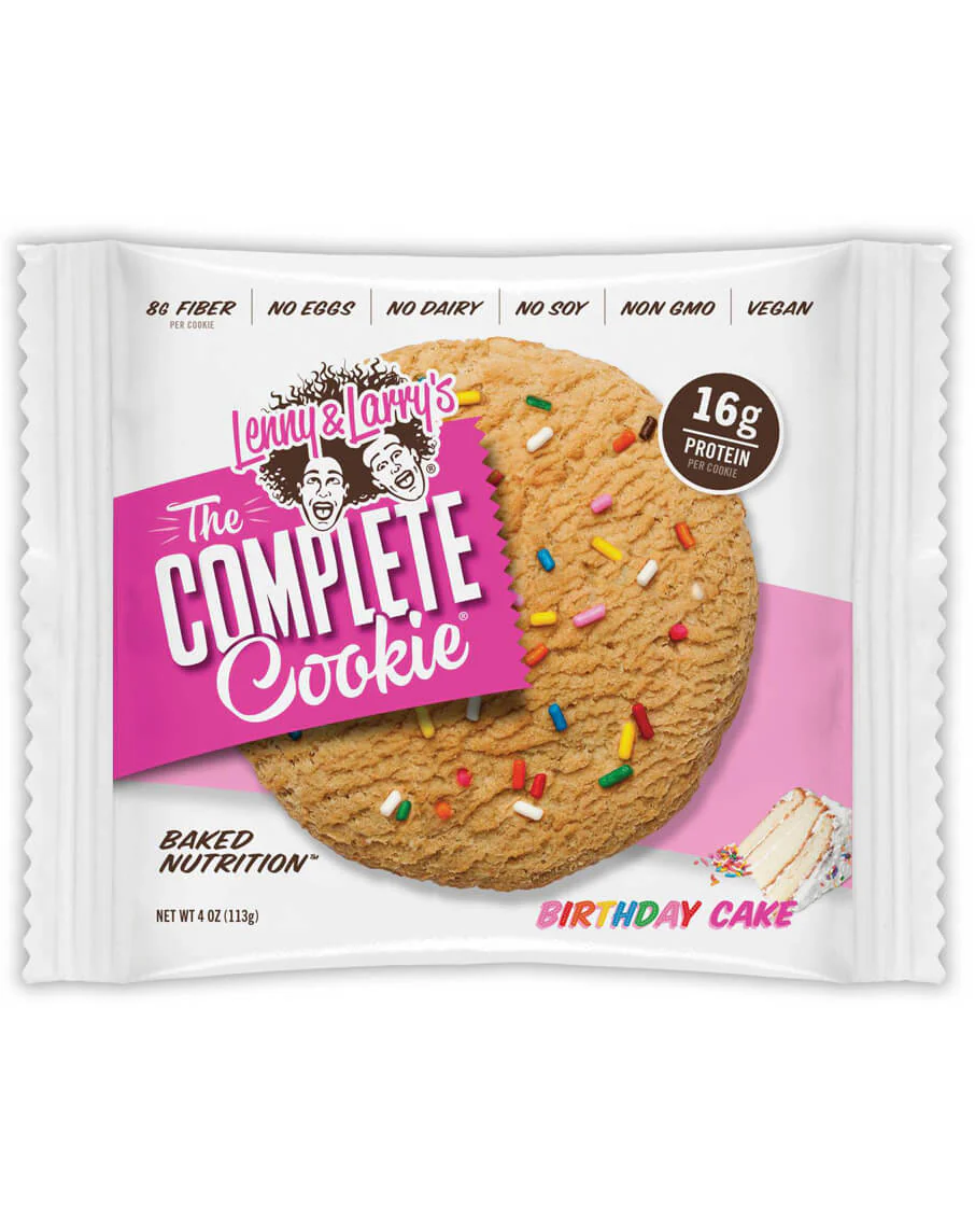 Birthday Cake Complete Cookie by Lenny & Larry's - Image 4