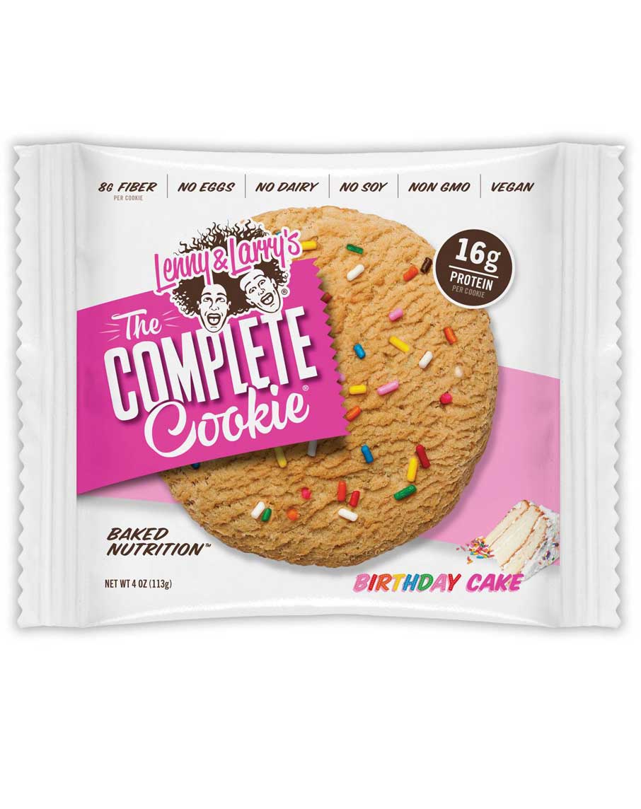 Birthday Cake Complete Cookie by Lenny & Larry's - Image 6