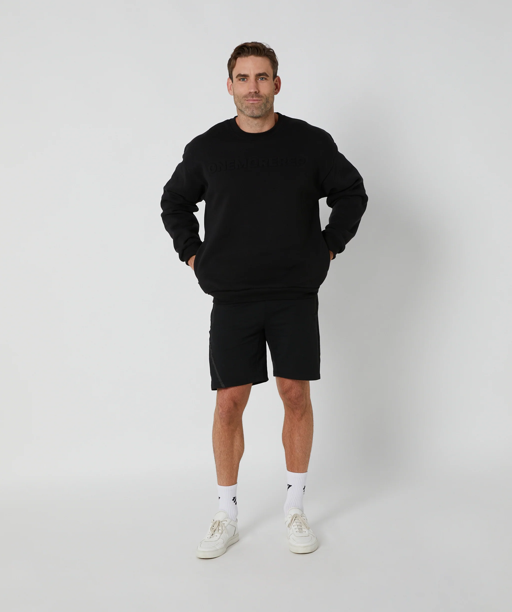 Boss Crewneck Jumper (Black) by OneMoreRep - Image 11