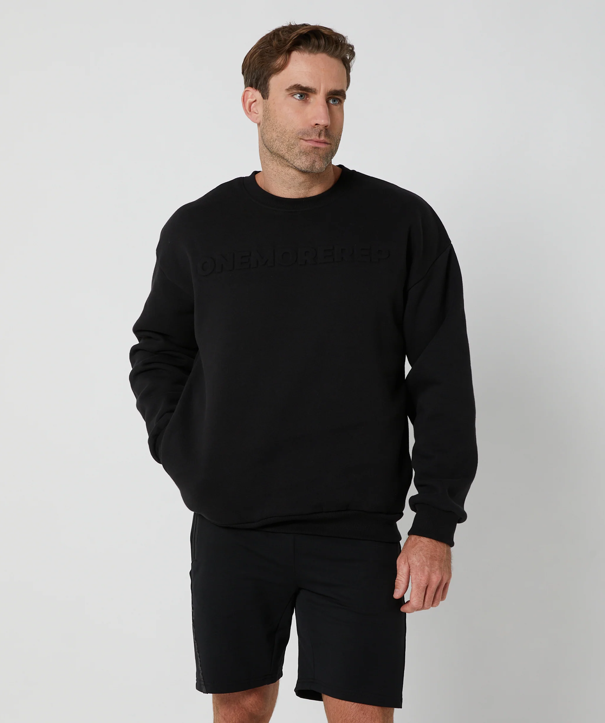 Boss Crewneck Jumper (Black) by OneMoreRep - Image 14