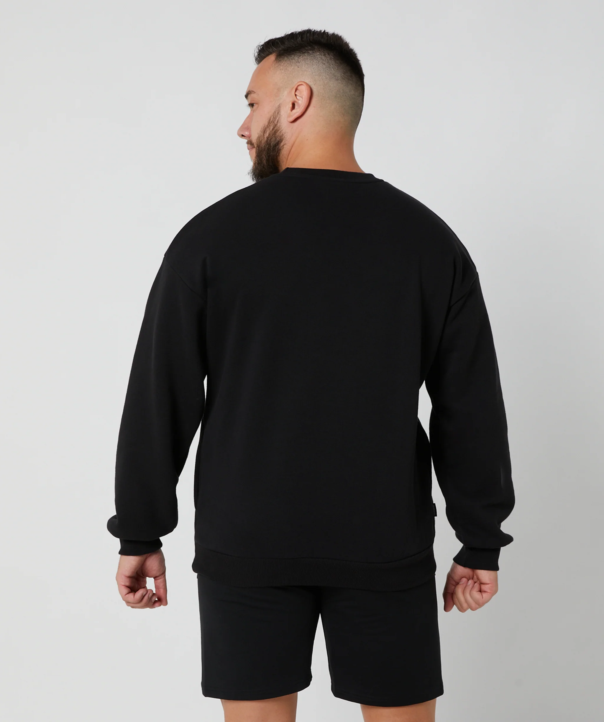 Boss Crewneck Jumper (Black) by OneMoreRep - Image 6