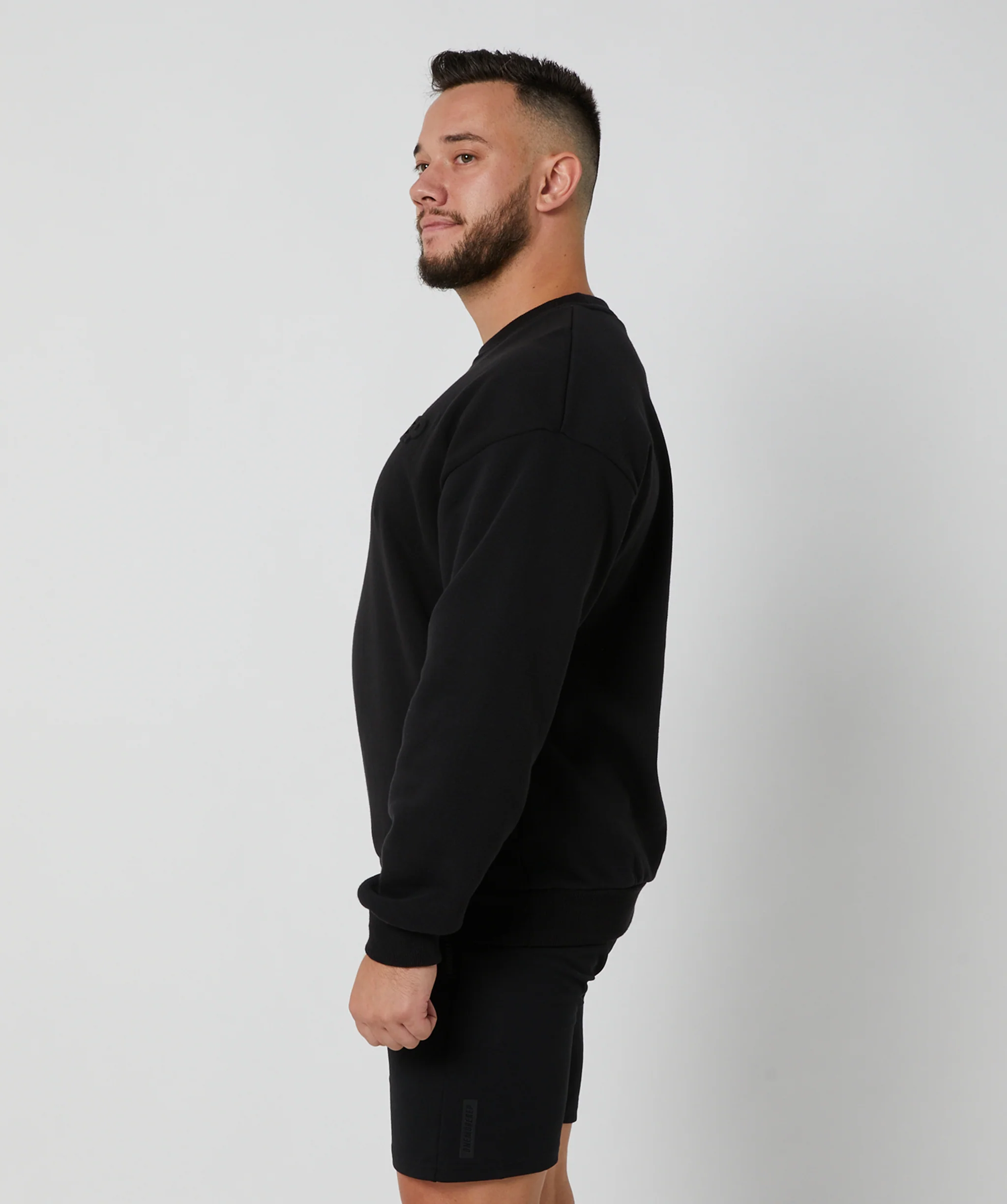Boss Crewneck Jumper (Black) by OneMoreRep - Image 7