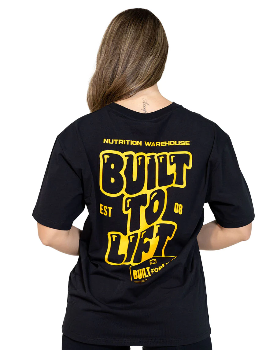 Built To Lift T-Shirt by Nutrition Warehouse - Image 2