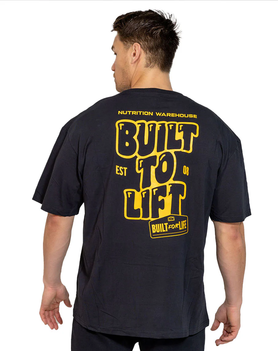 Built To Lift T-Shirt by Nutrition Warehouse - Image 5