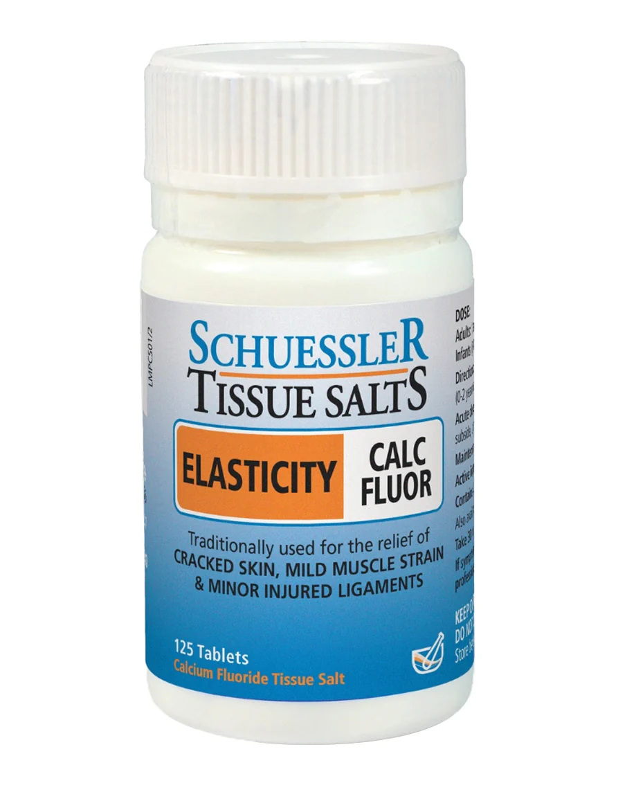 Calc Fluor Elasticity by Schuessler Tissue Salts