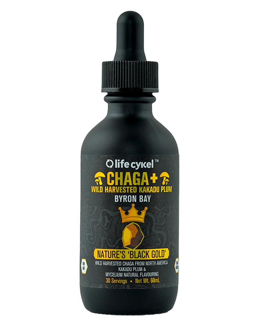 Chaga Mushroom Liquid Extract by Life Cykel