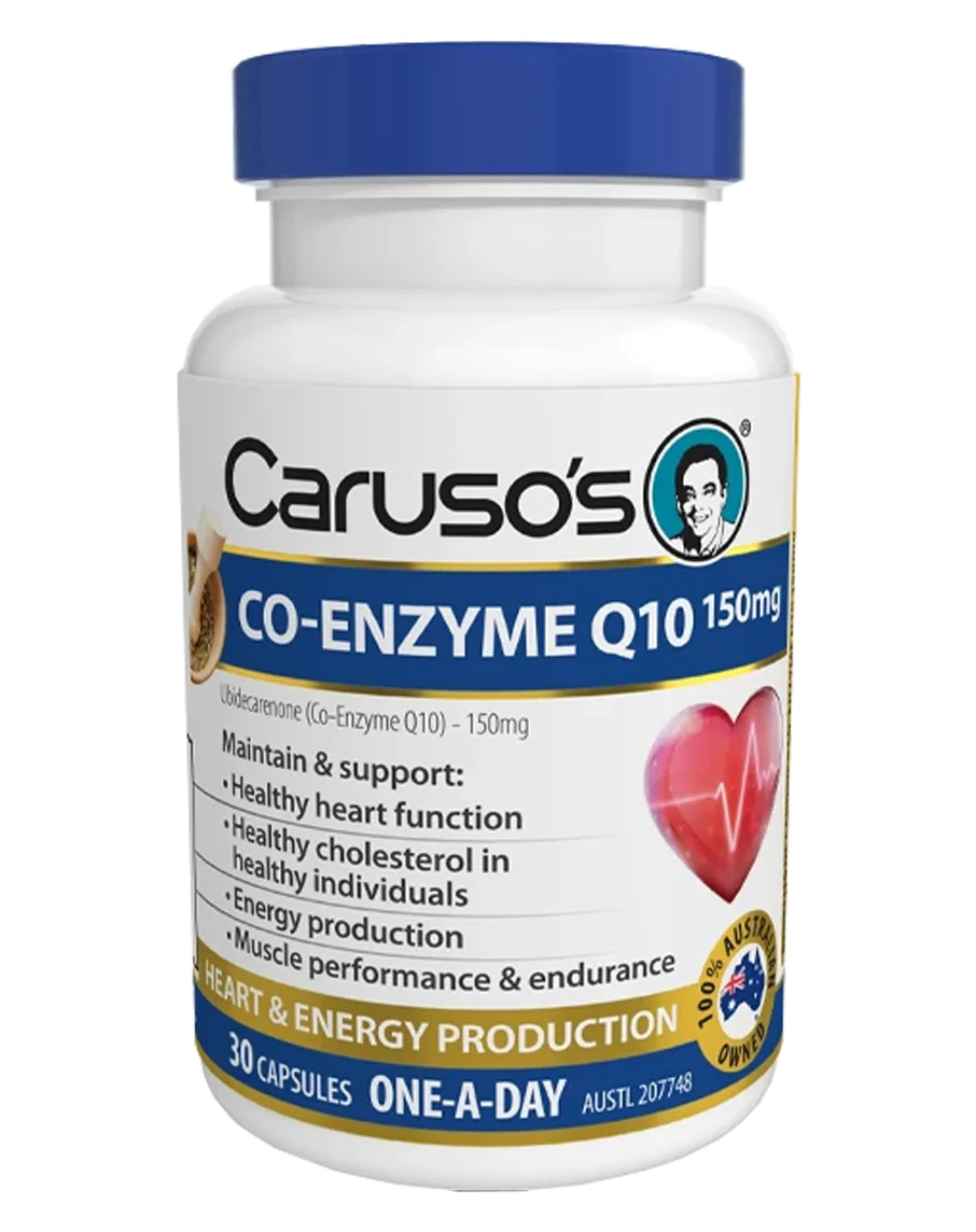 Co-Enzyme Q10 150mg by Caruso's Natural Health