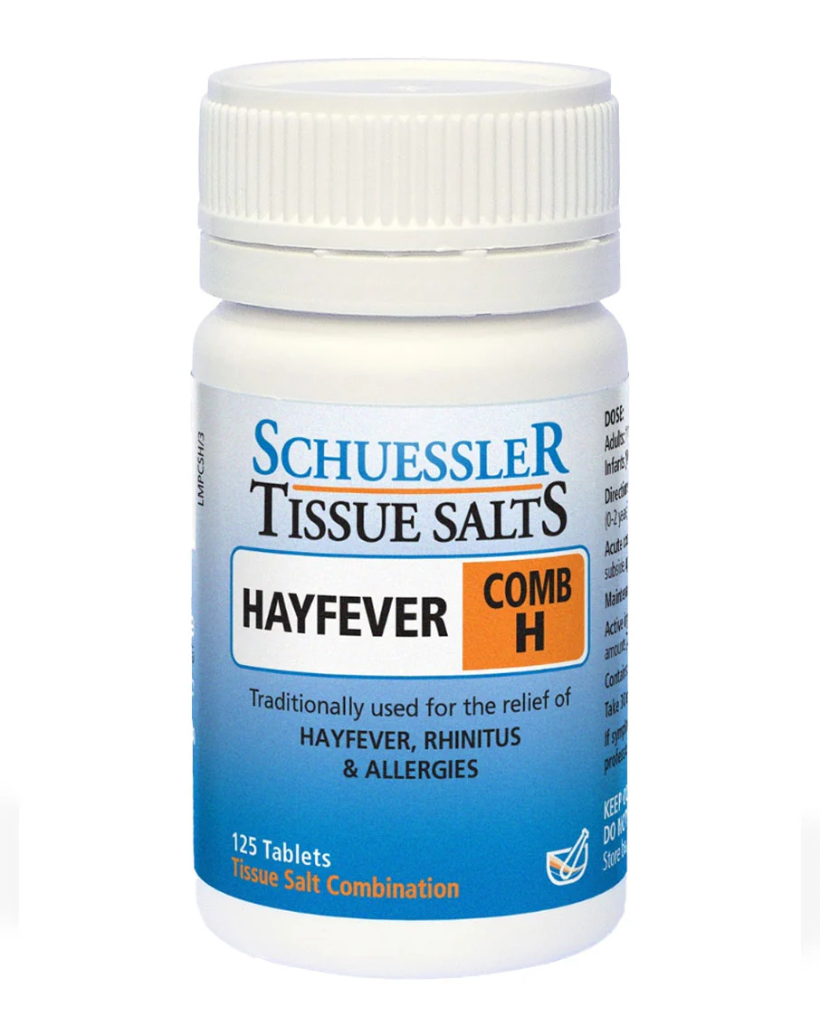 Comb H Hayfever by Schuessler Tissue Salts