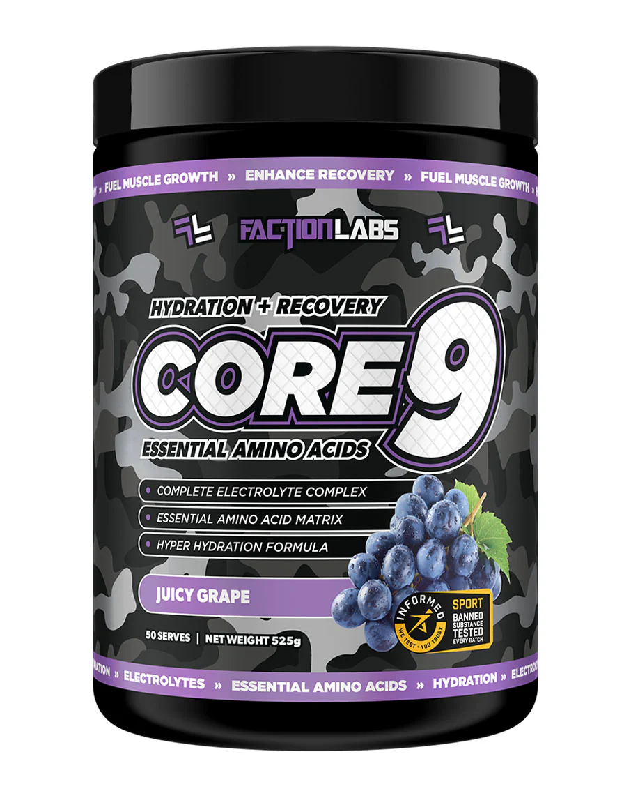 Core 9 (Hydration + Recovery) by Faction Labs