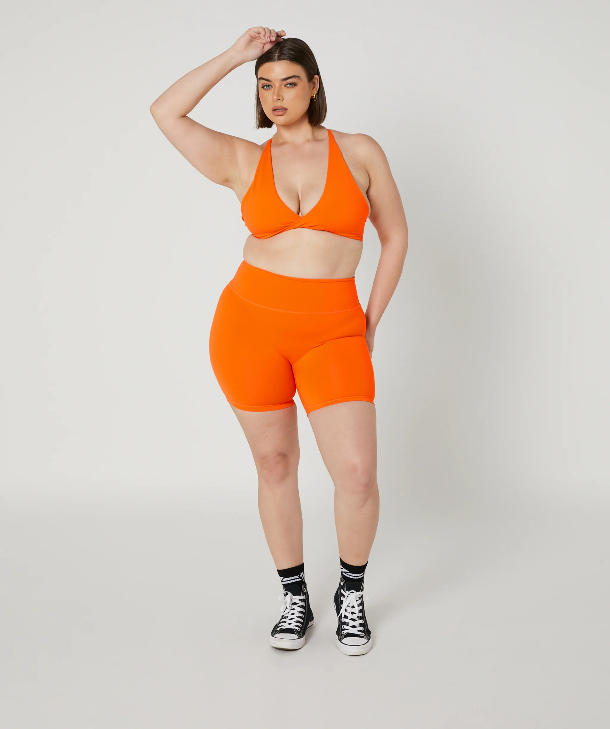 Core Booty Shorts (Bright Orange) by OneMoreRep - Image 9