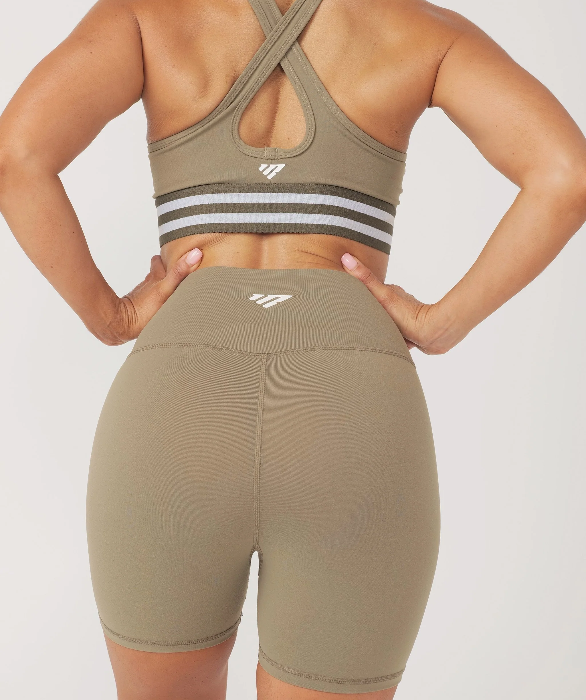 Core Booty Shorts (Khaki) by OneMoreRep - Image 6