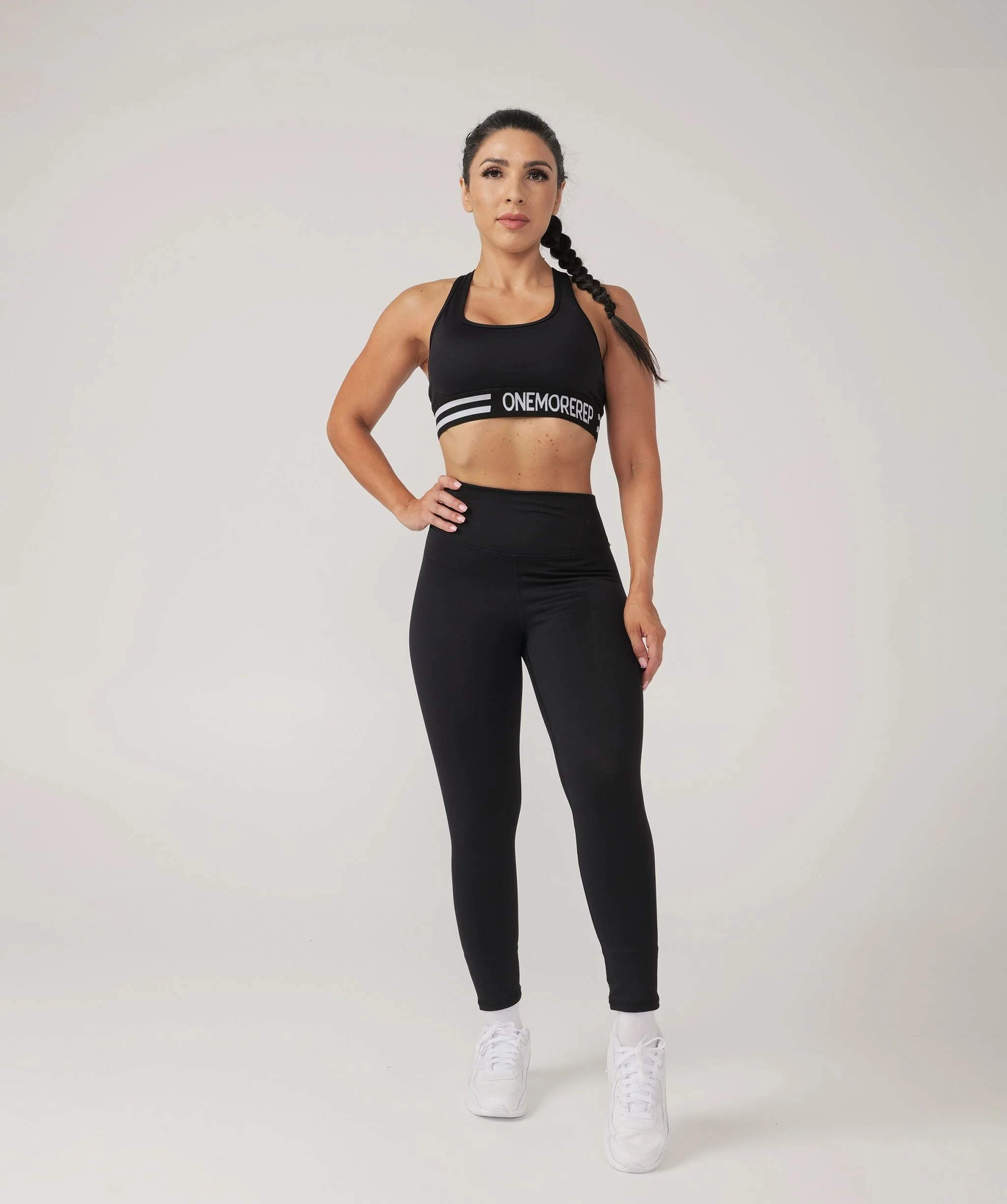 Core Leggings - 7/8 Length (Black) by OneMoreRep - Image 7