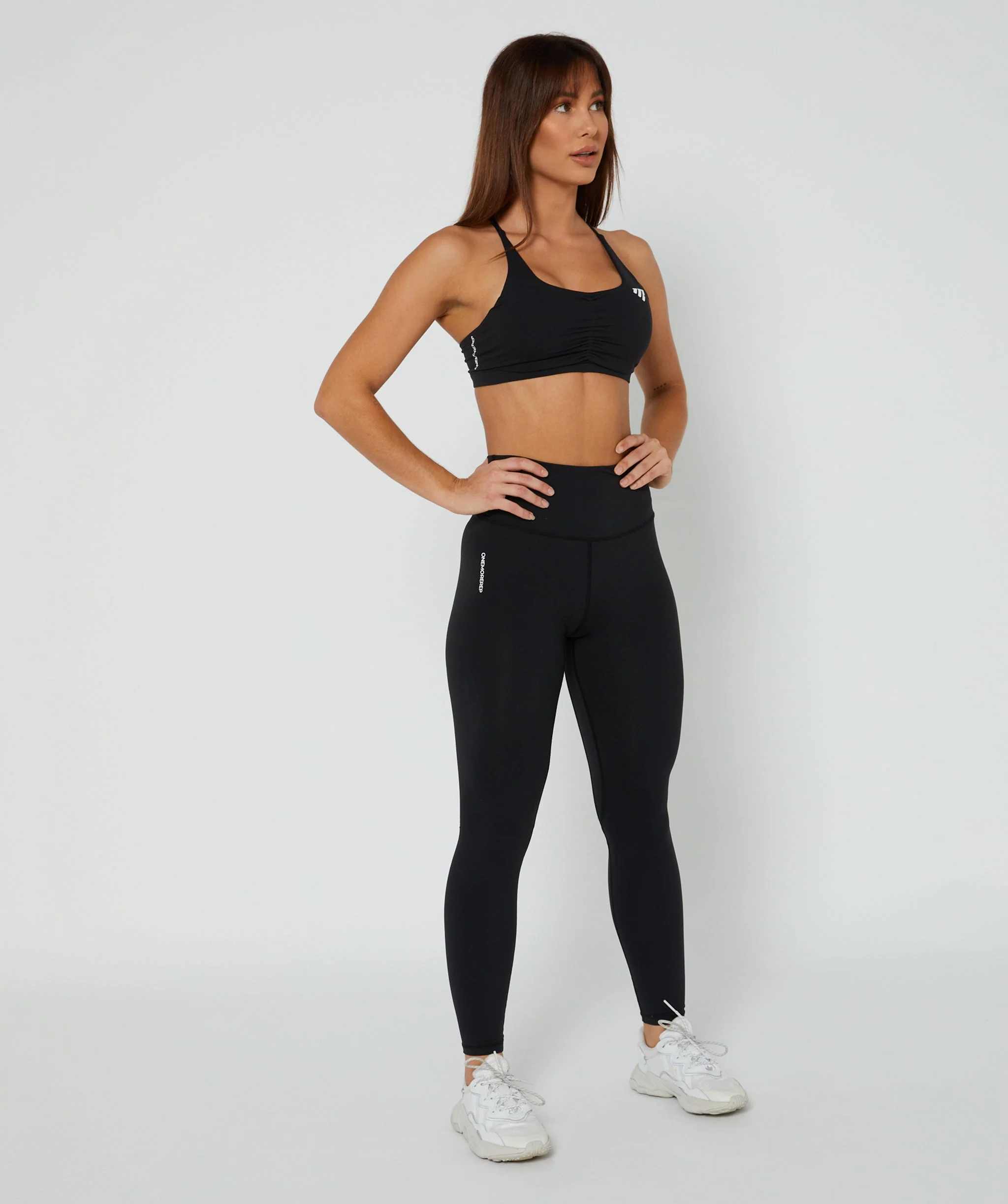 Core Scrunch Leggings - Full Length (Black) by OneMoreRep - Image 3