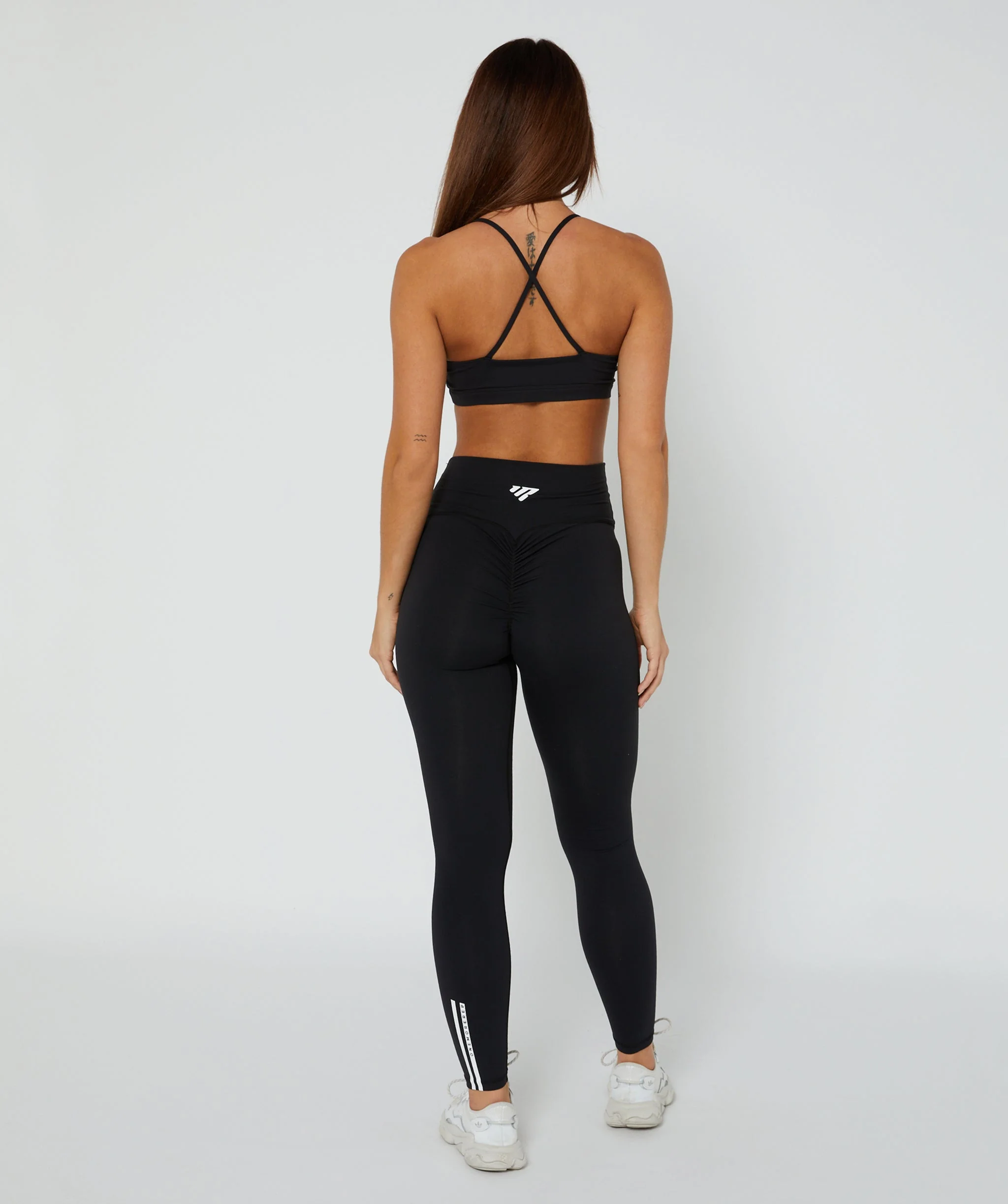 Core Scrunch Leggings - Full Length (Black) by OneMoreRep - Image 4