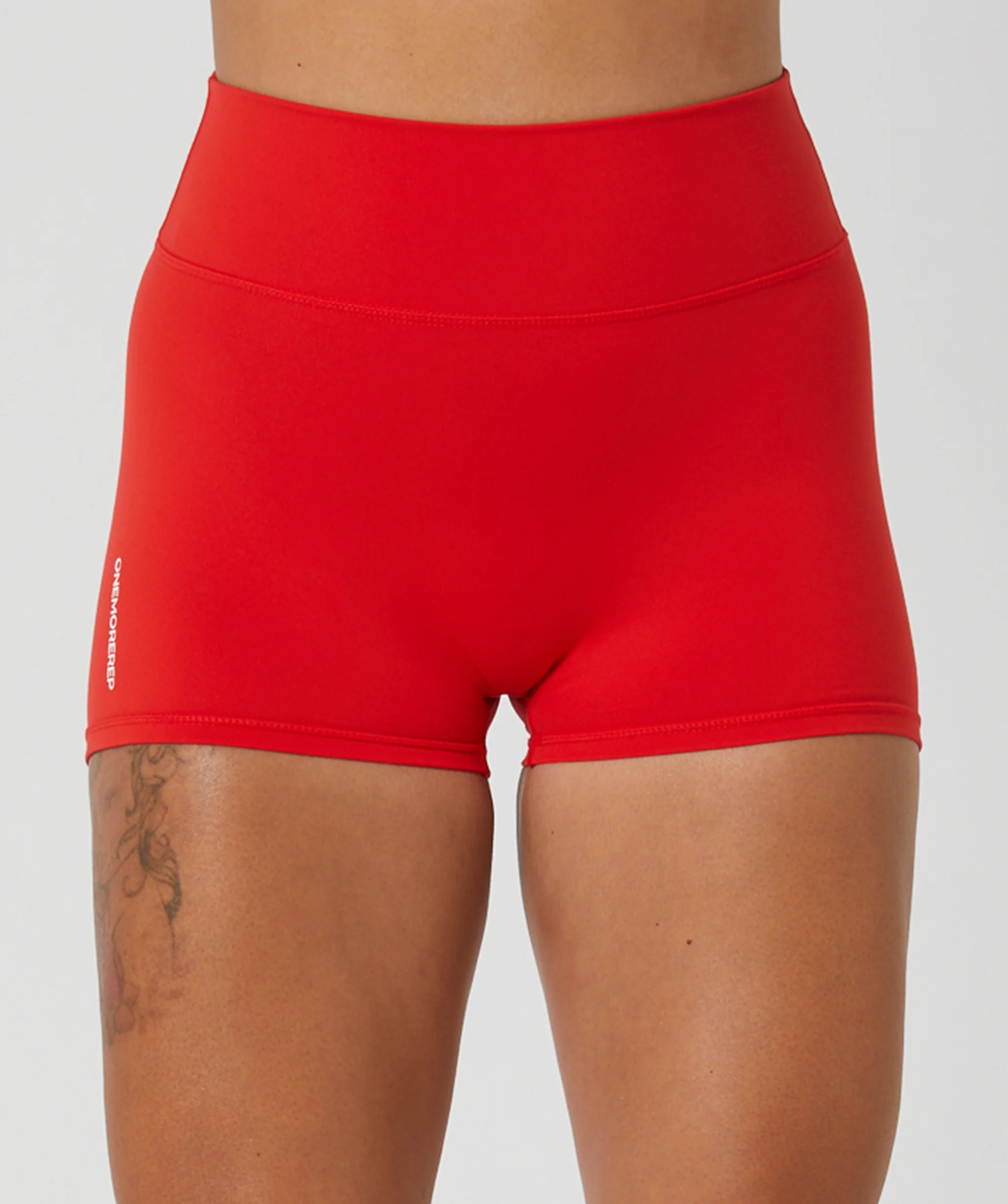 Core Scrunch True Booty Shorts Crimson by OneMoreRep