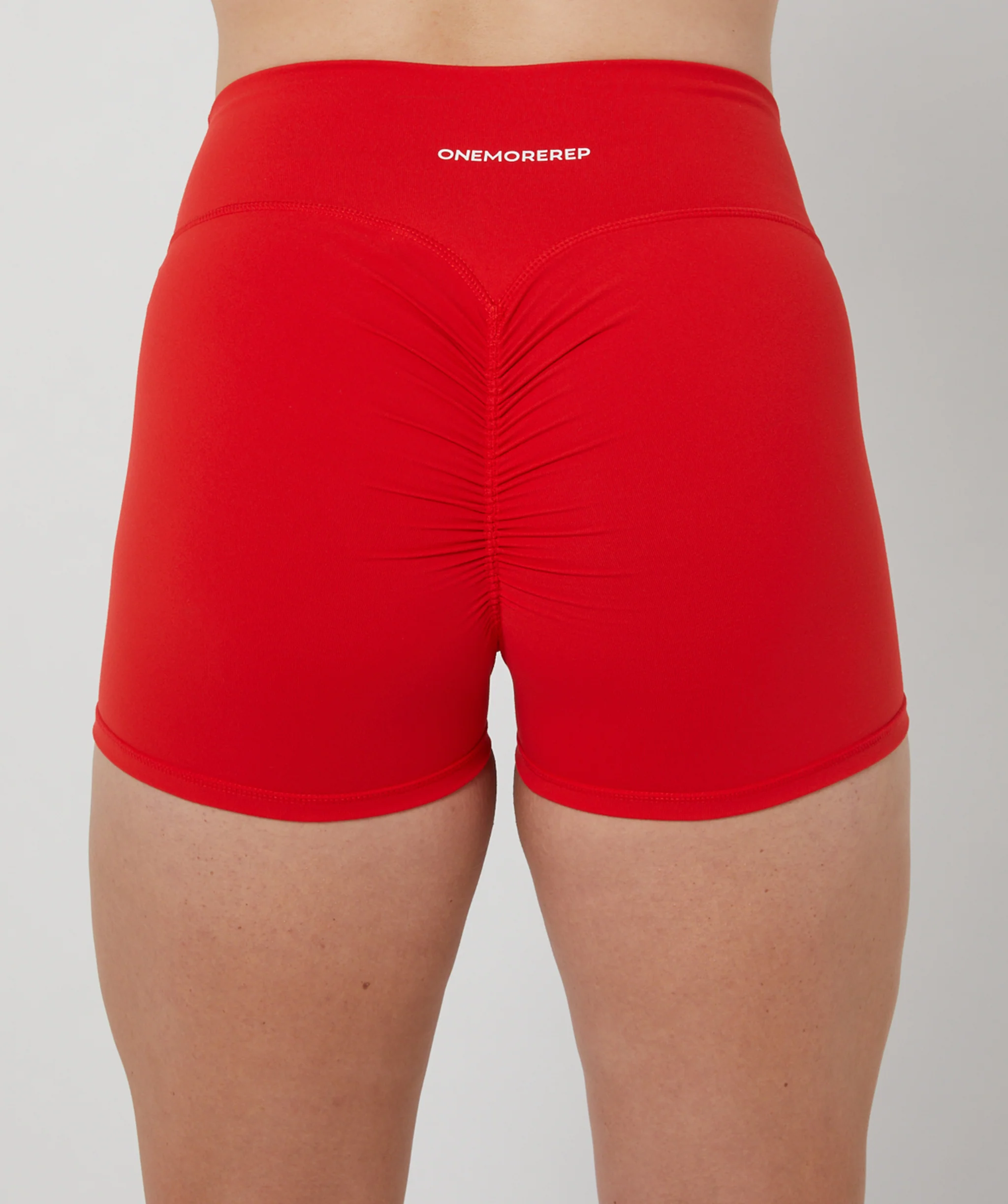 Core Scrunch True Booty Shorts Crimson by OneMoreRep - Image 9
