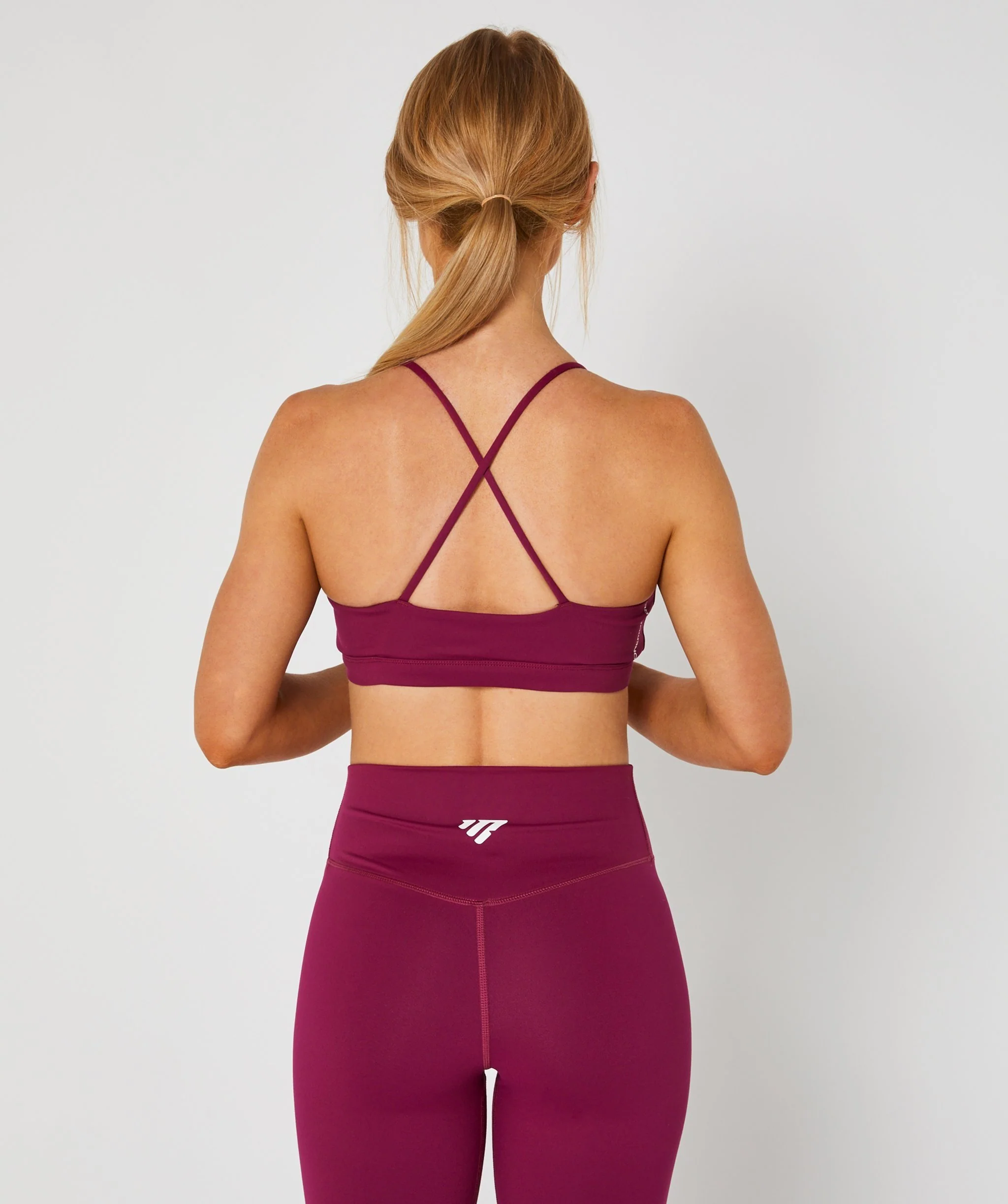 Core Strappy Sports Bra (Berry) by OneMoreRep - Image 3
