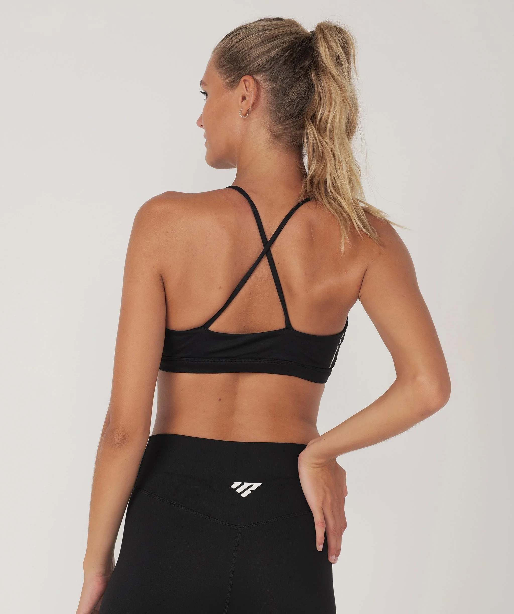 Core Strappy Sports Bra (Black) by OneMoreRep - Image 11