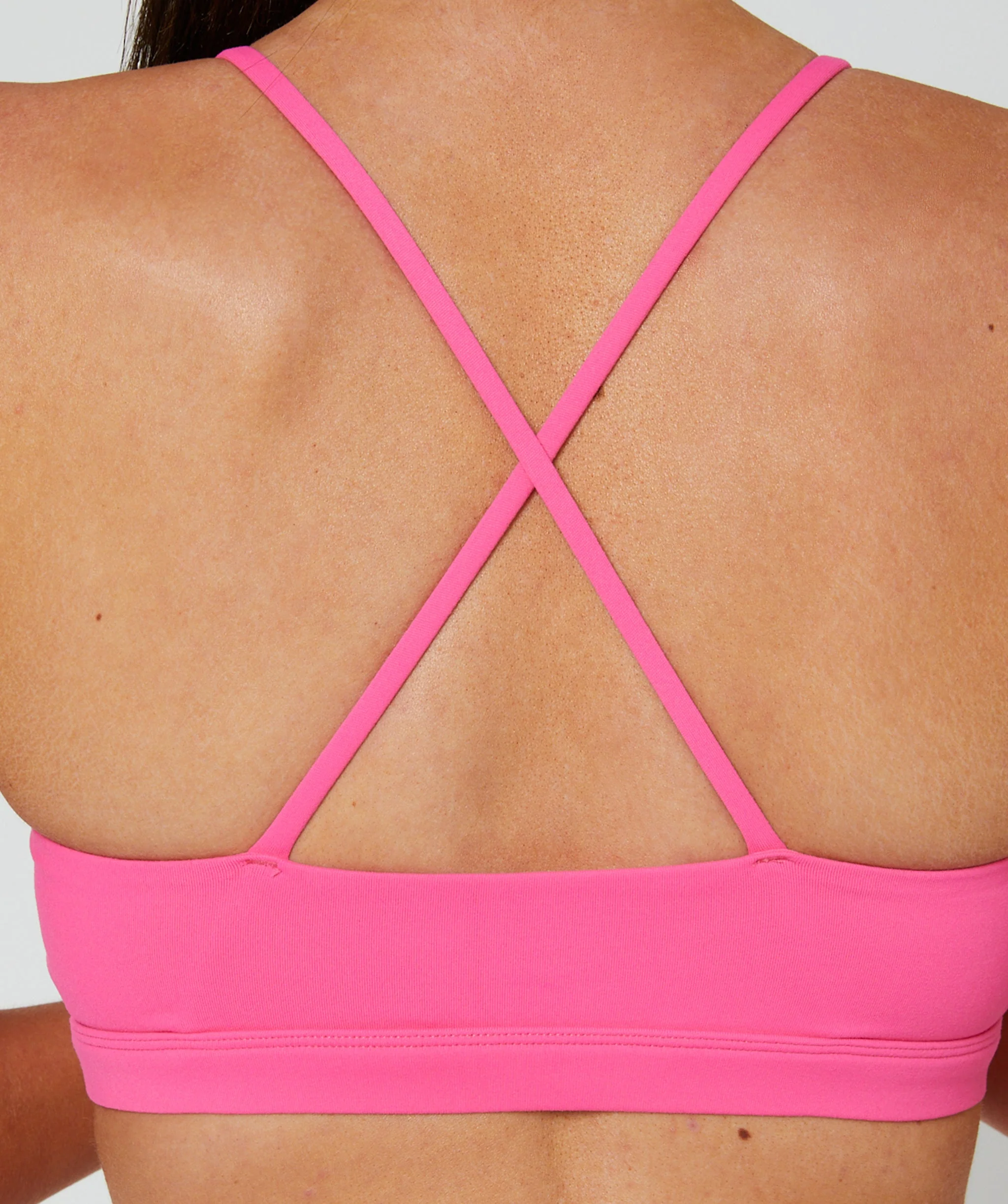 Core Strappy Sports Bra (Bubblegum Pink) by OneMoreRep - Image 4
