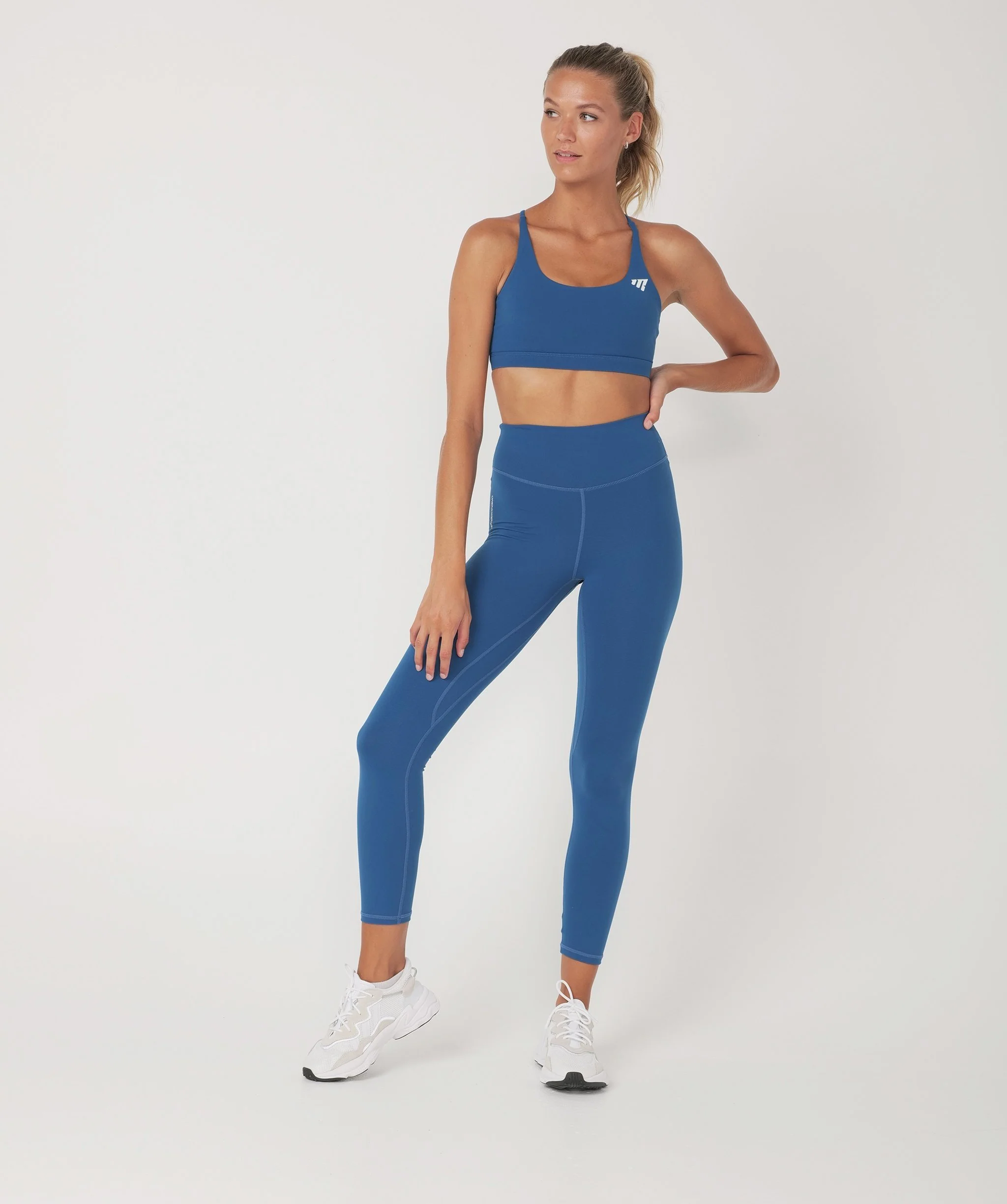 Core Strappy Sports Bra (Cobalt Blue) by OneMoreRep - Image 11