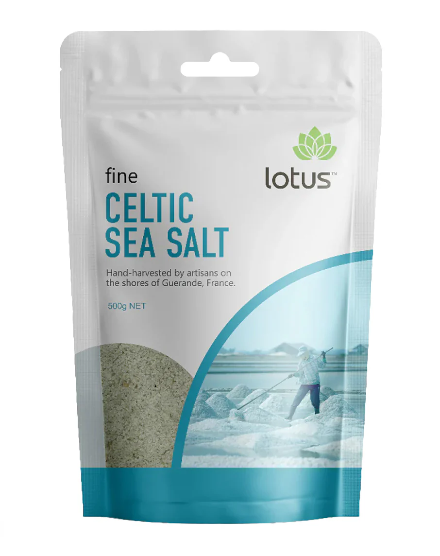 Fine Celtic Sea Salt by Lotus