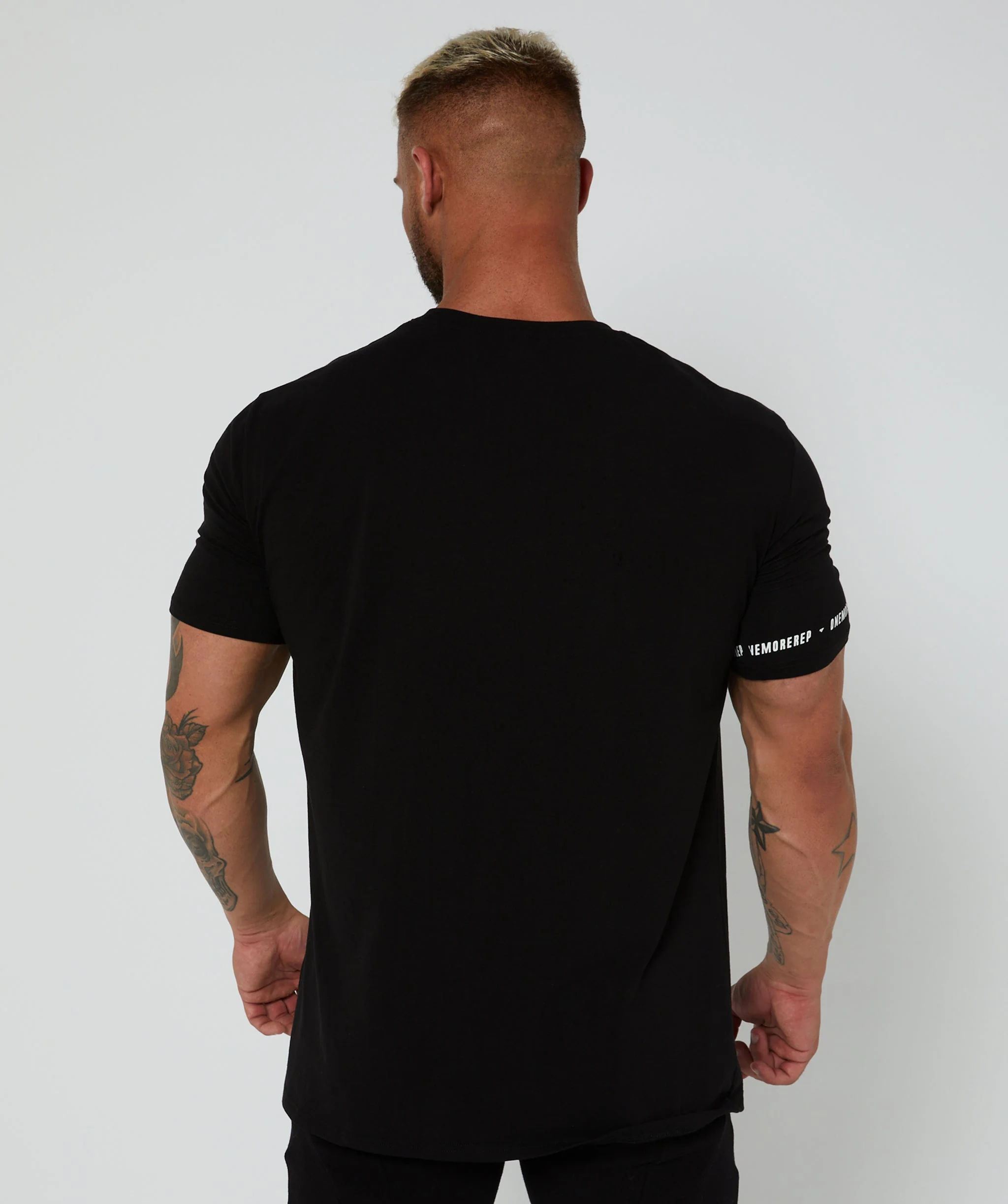 Flex Standard T-Shirt (Black) by OneMoreRep