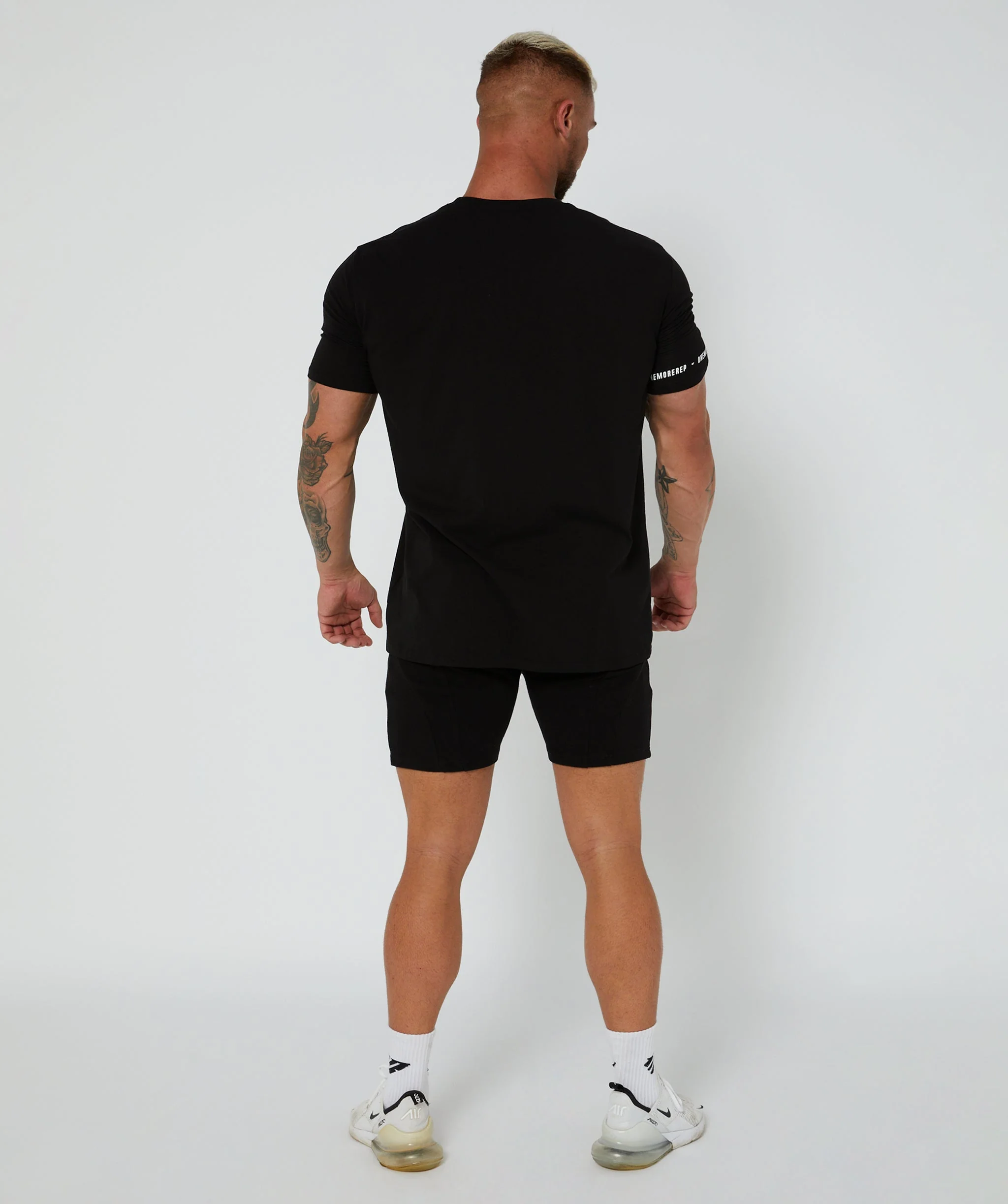 Flex Standard T-Shirt (Black) by OneMoreRep - Image 2