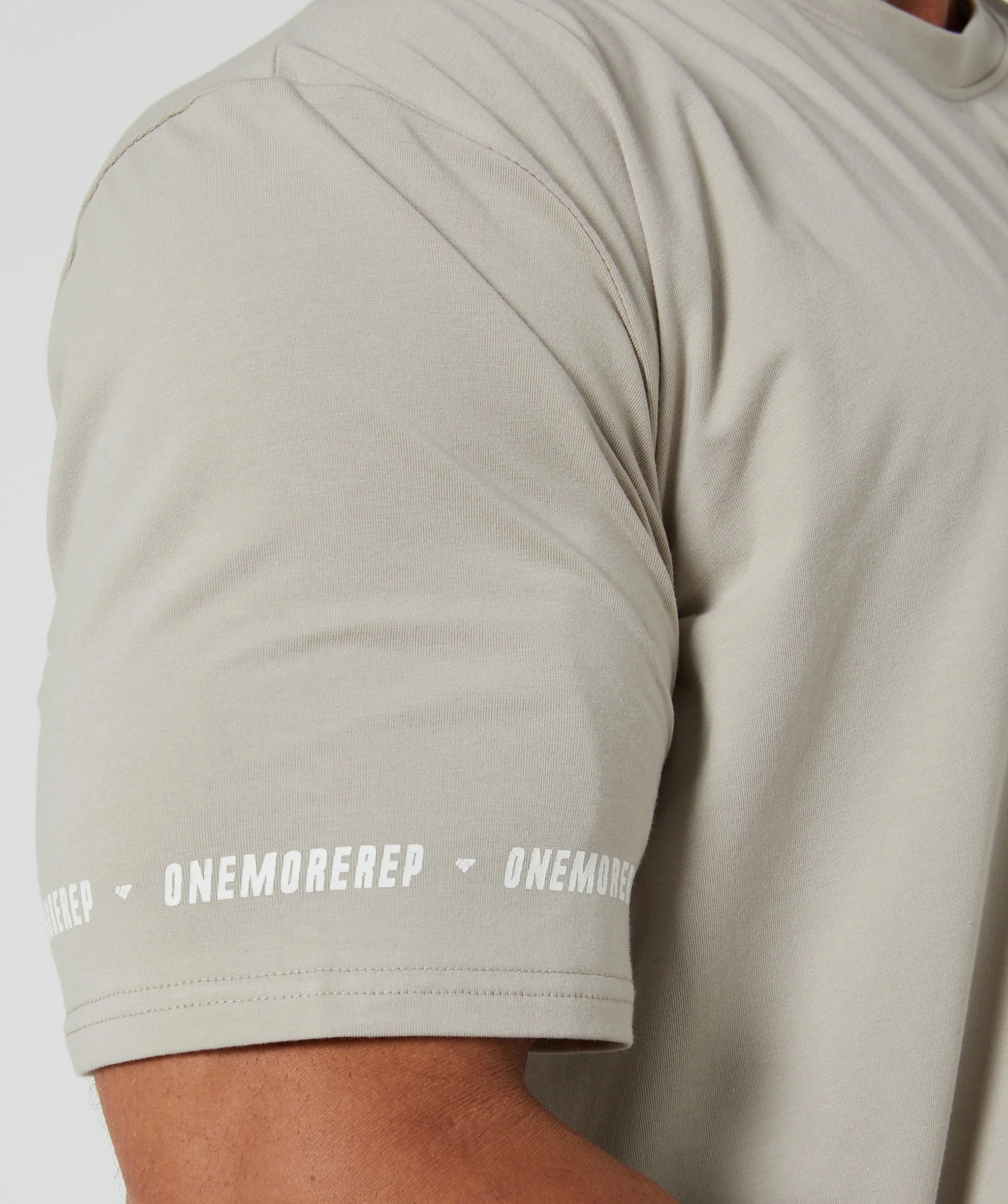 Flex Standard T-Shirt (Stone) by OneMoreRep - Image 4