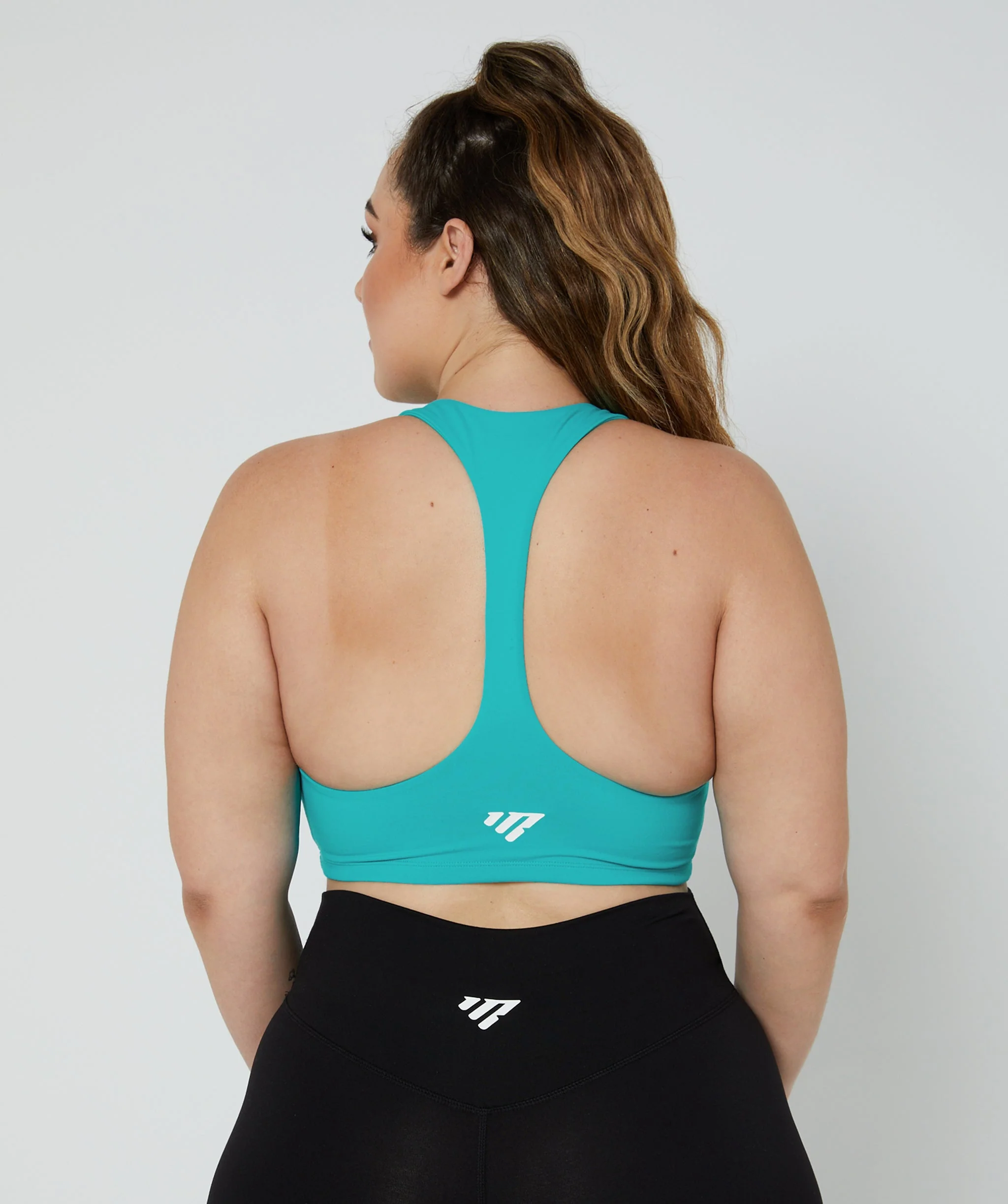 Force T-Back Sports Bra (Jade) by OneMoreRep - Image 2